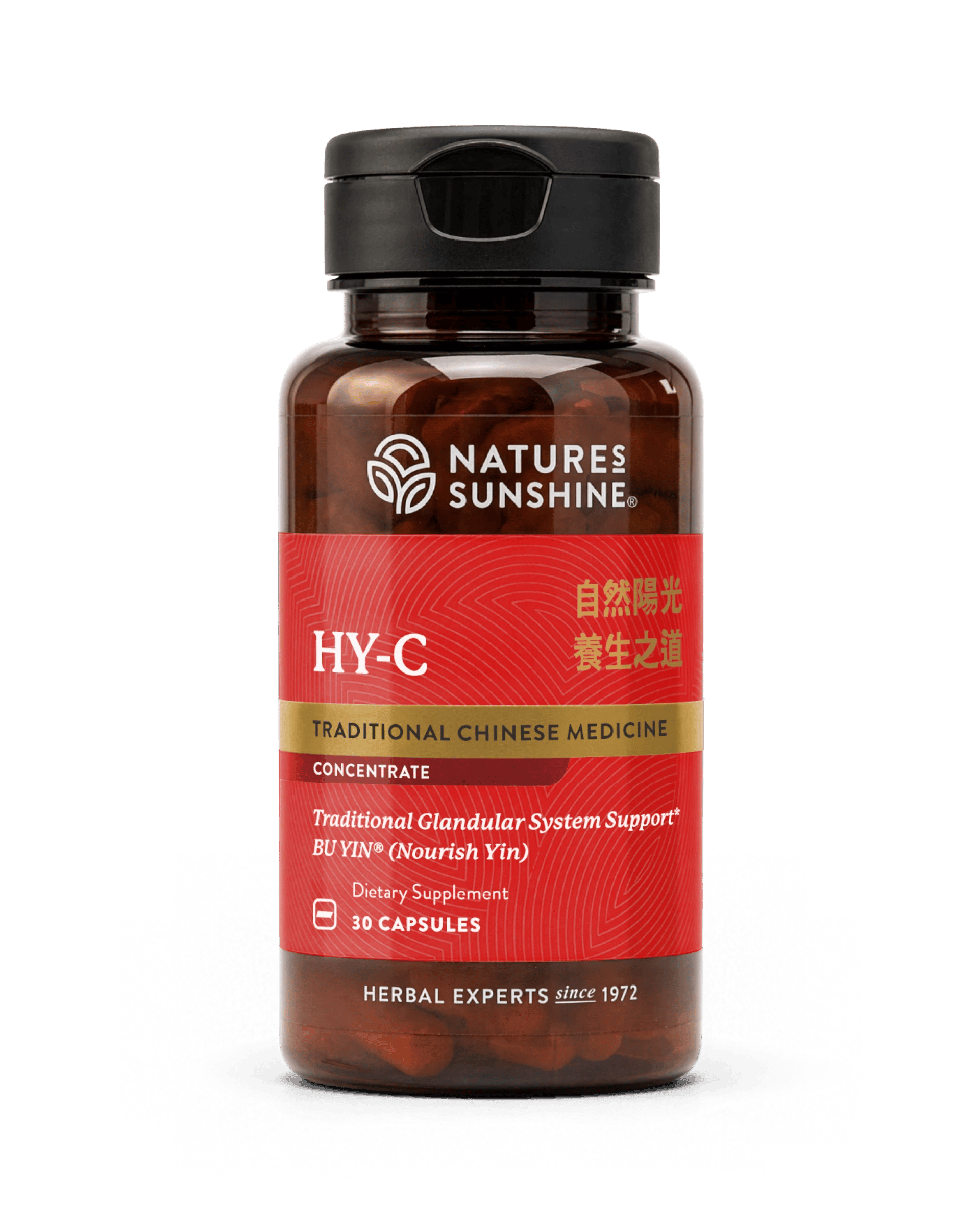 Nature's Sunshine HY-C TCM Concentrate bottle, 30 Capsules