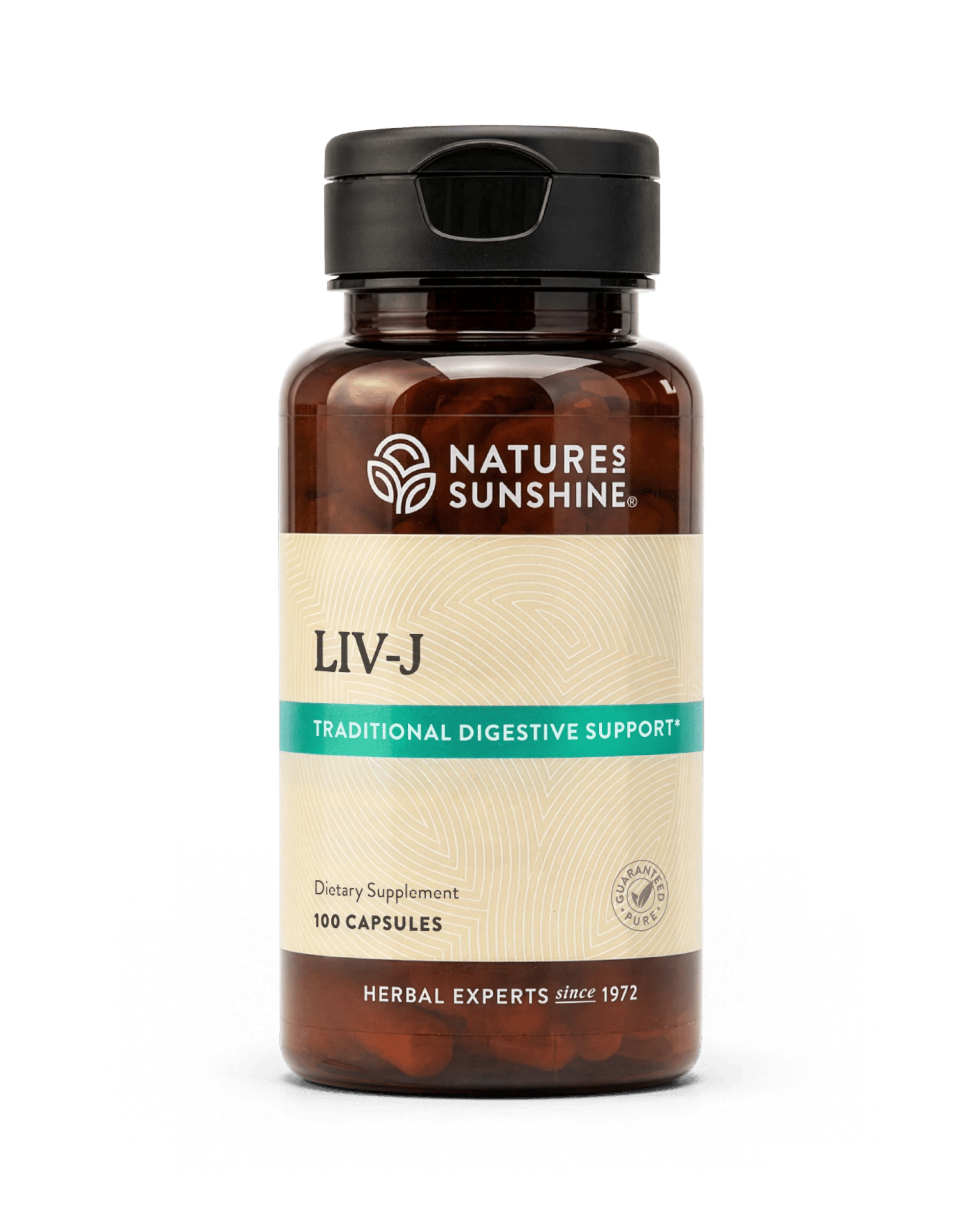 Nature's Sunshine LIV-J bottle,