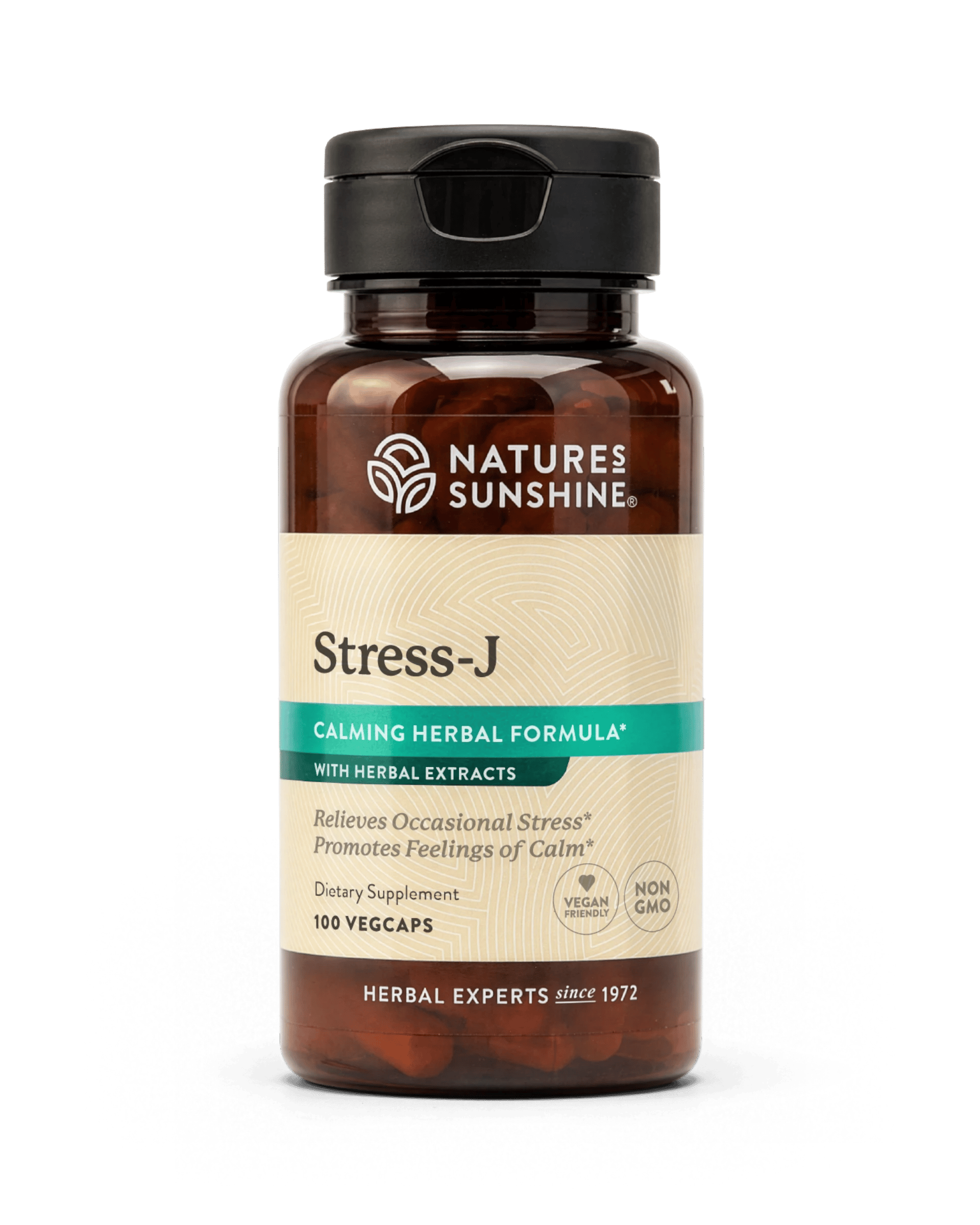 Nature's Sunshine Stress-J bottle, 100 Capsules