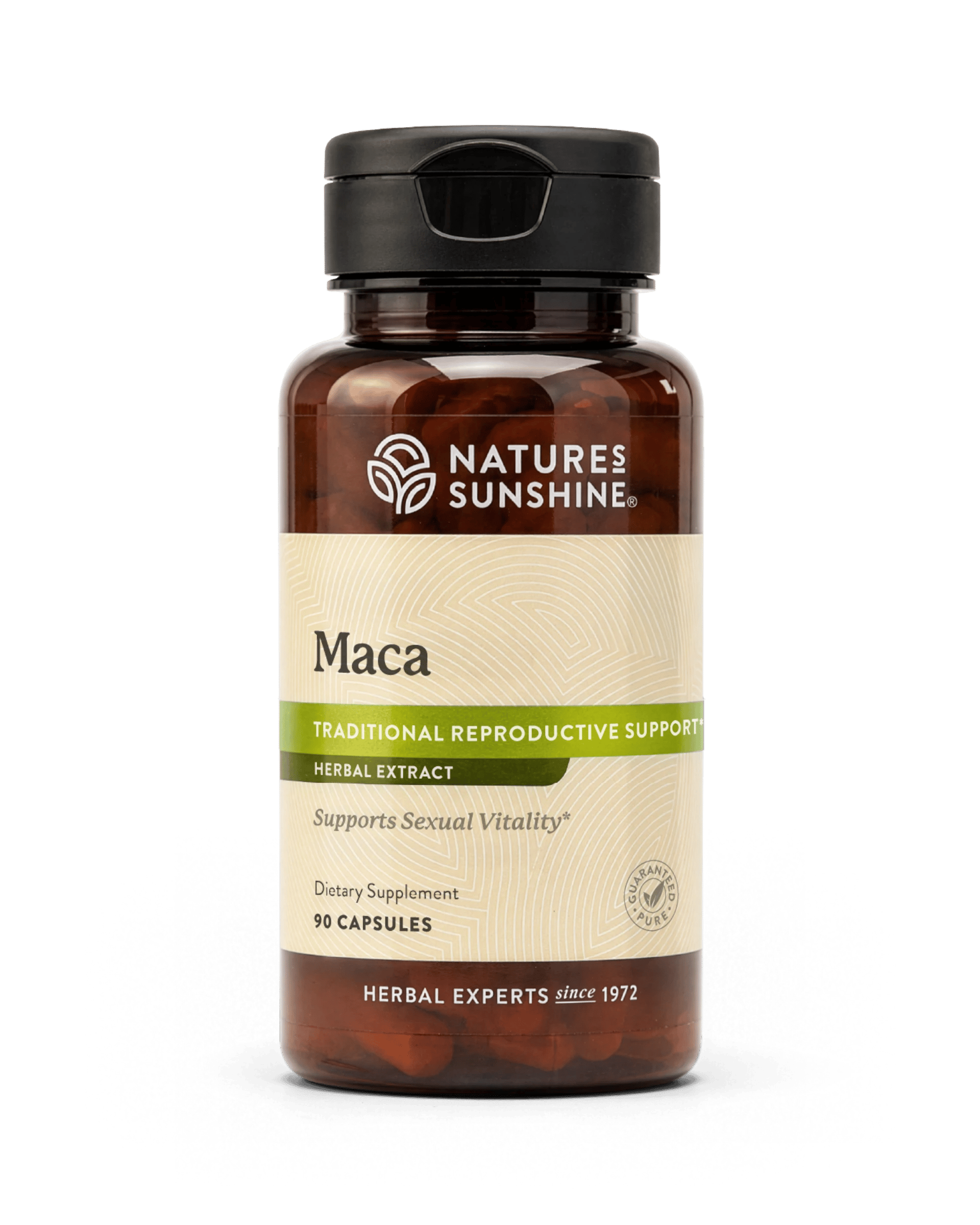 Nature's Sunshine Maca bottle, 90 Capsules