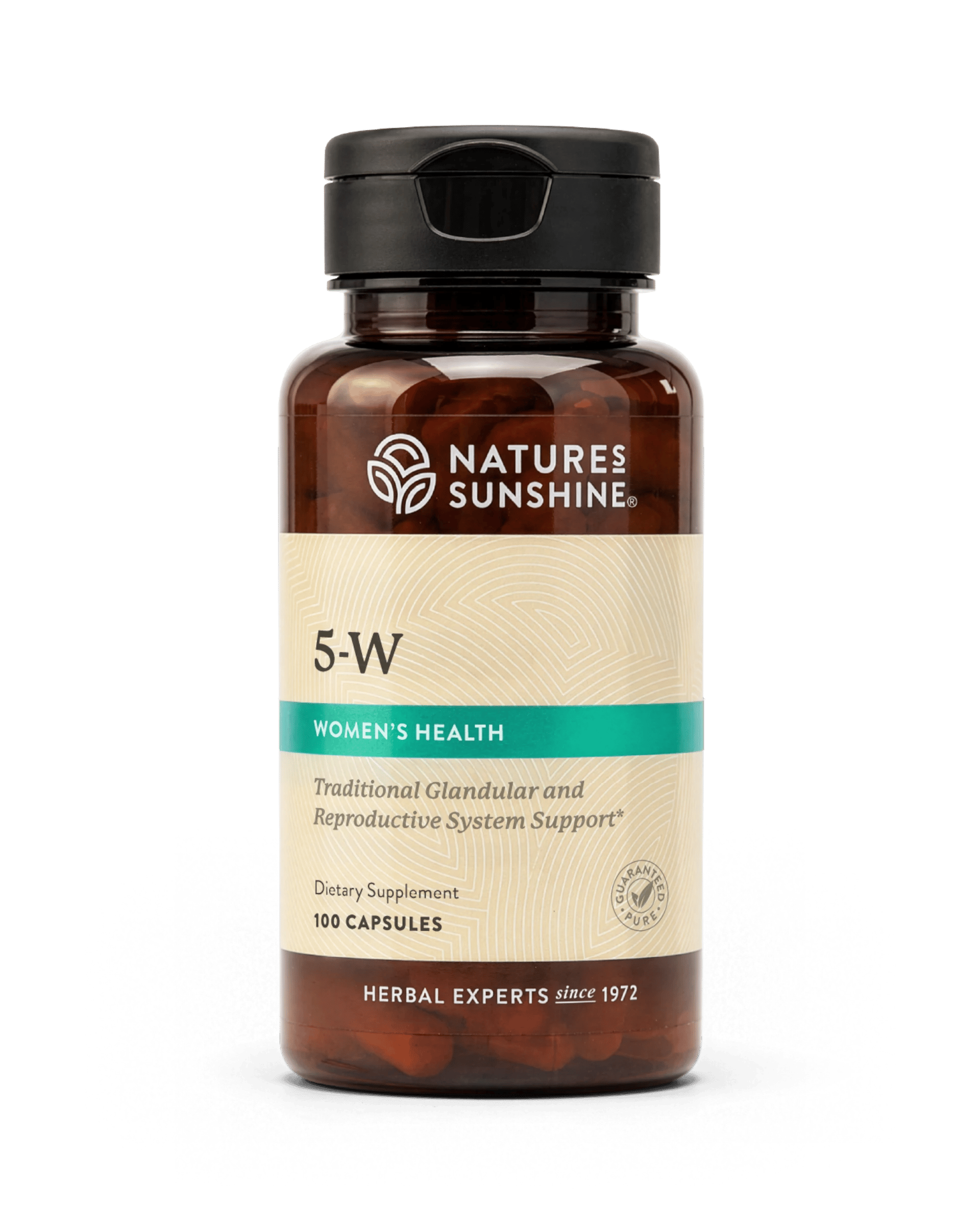 Nature's Sunshine 5-W bottle, 100 Capsules
