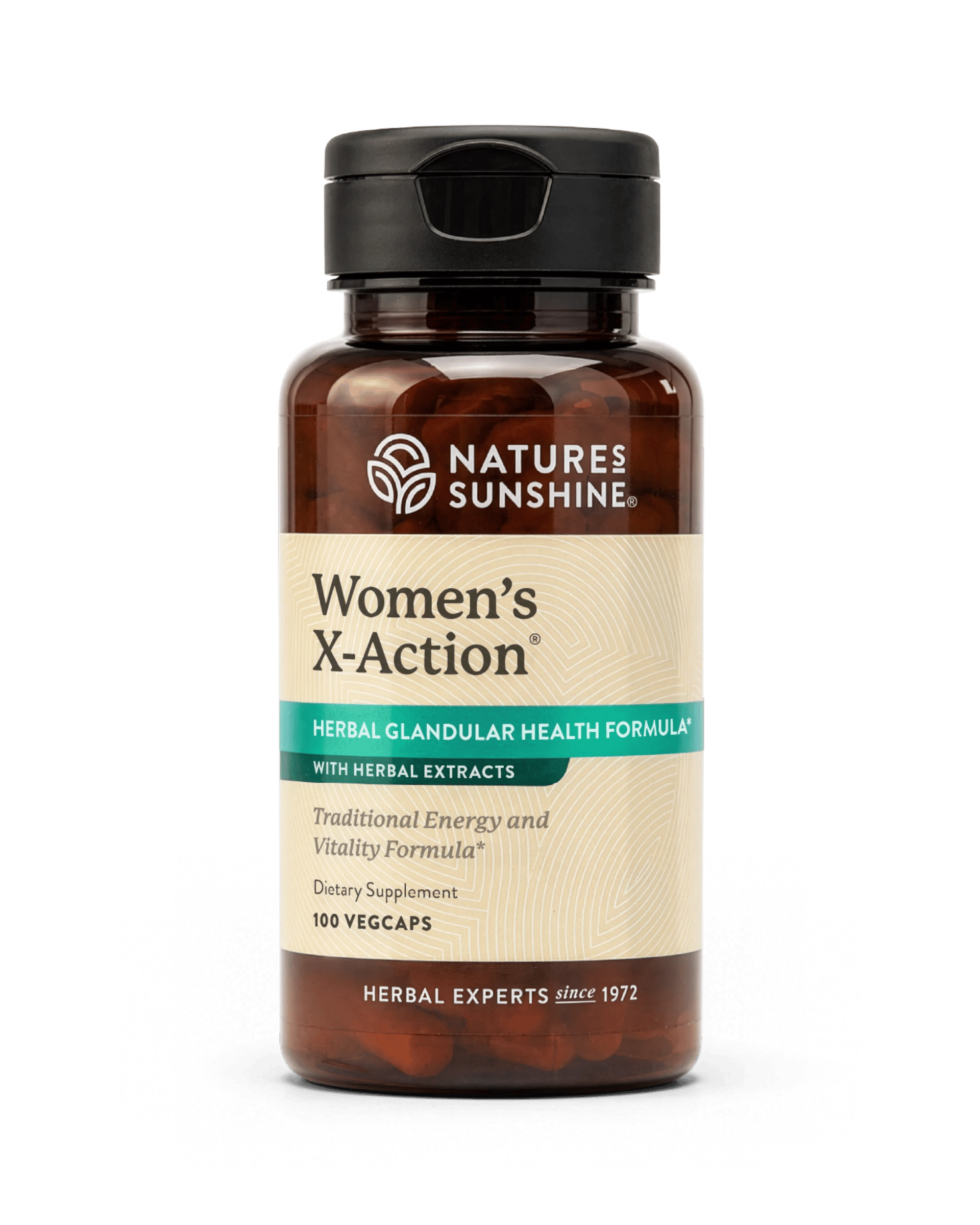 Nature's Sunshine X-Action (Women) bottle, 100 Vegicaps