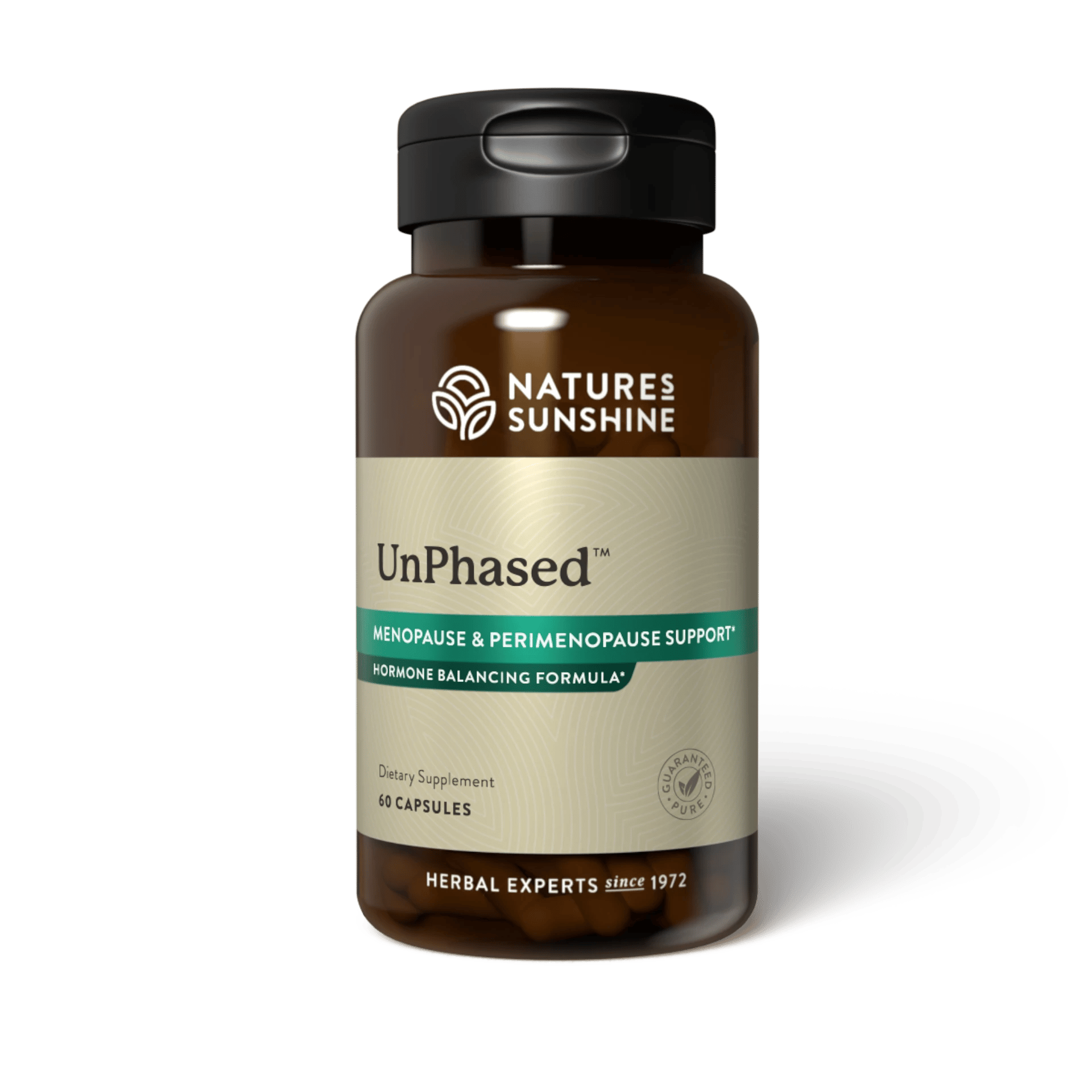 Nature's Sunshine UnPhased™ (formerly Estro Assured) bottle, 60 Capsules
