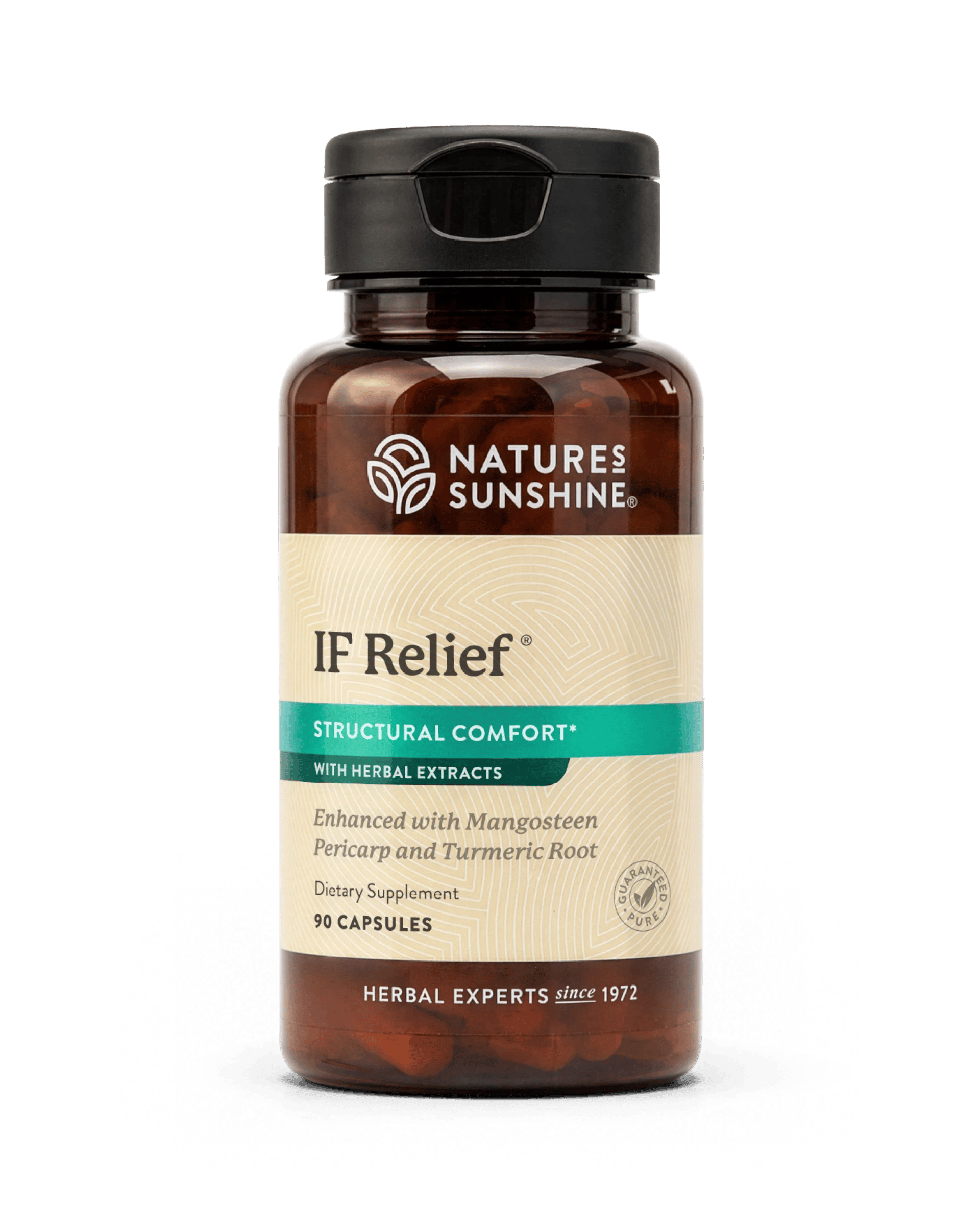 Nature's Sunshine IF Relief bottle, 90 Capsules