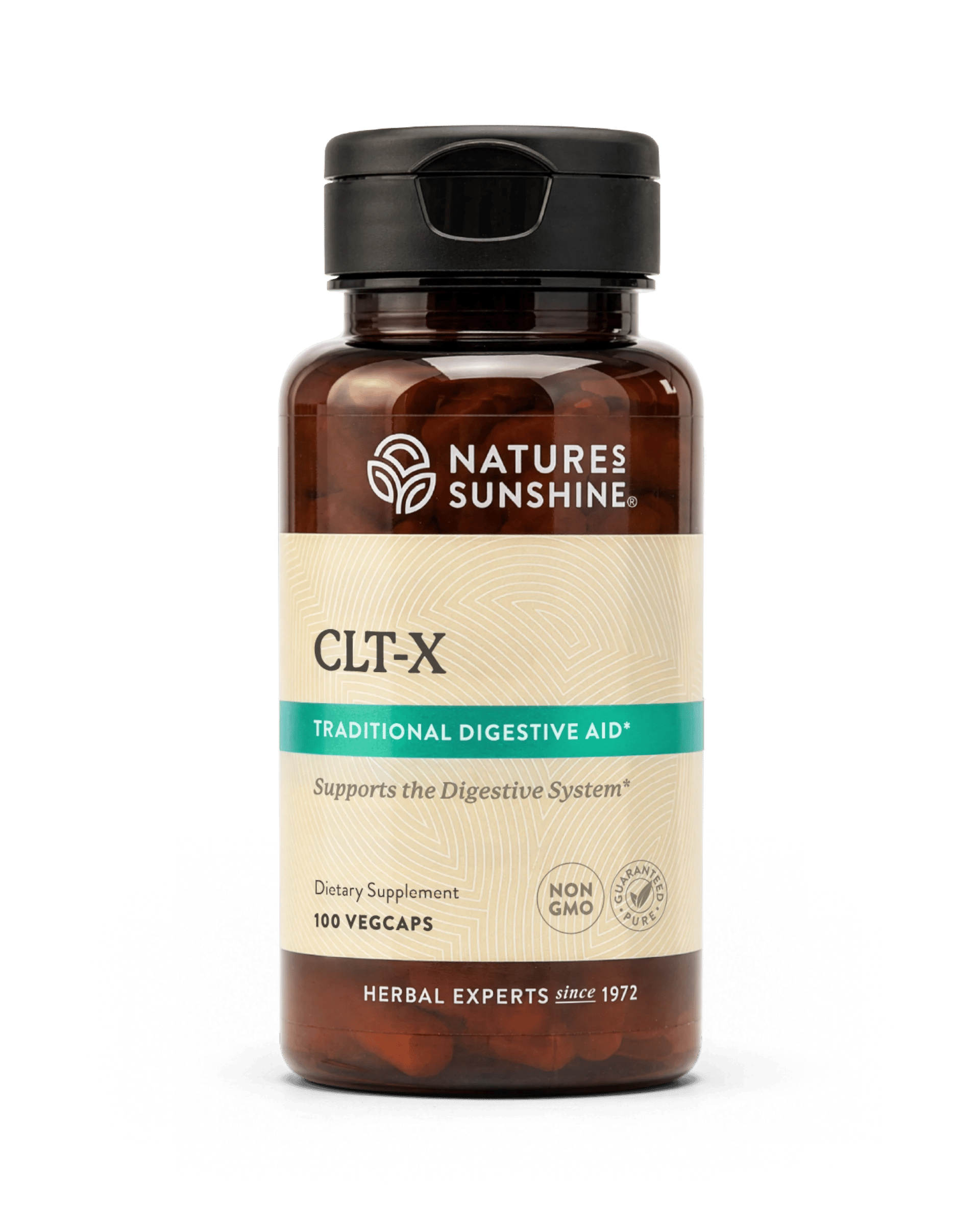 Nature's Sunshine CLT-X bottle, 100 Capsules