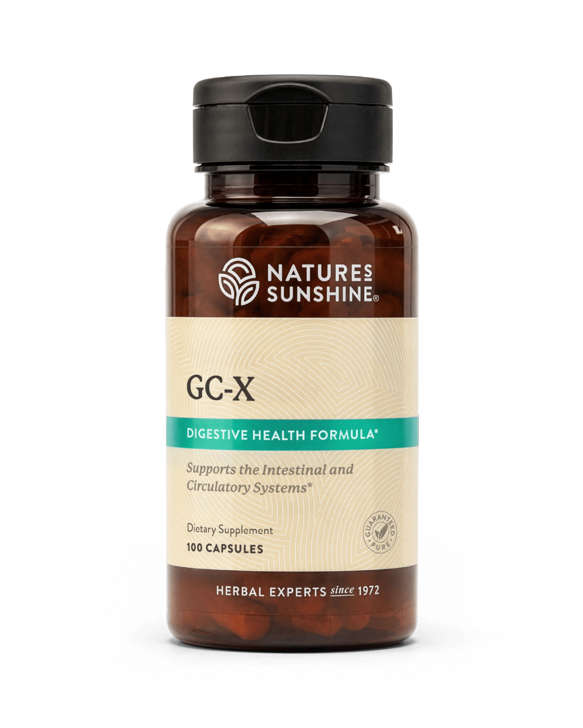 Nature's Sunshine GC-X bottle,