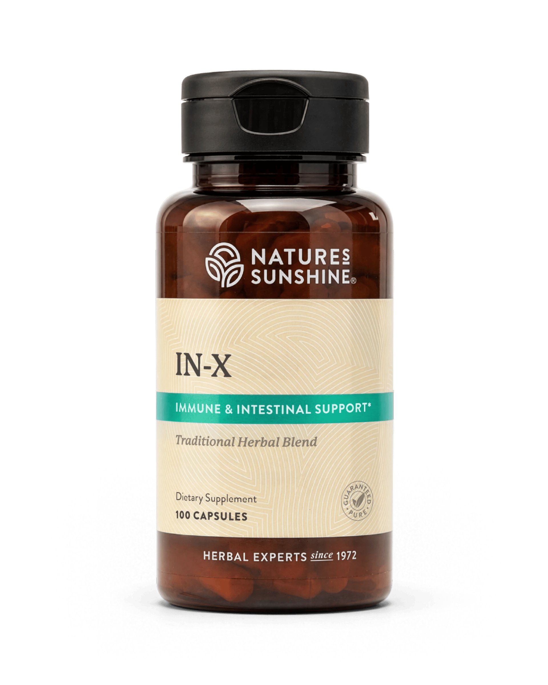 Nature's Sunshine IN-X bottle, 100 Capsules
