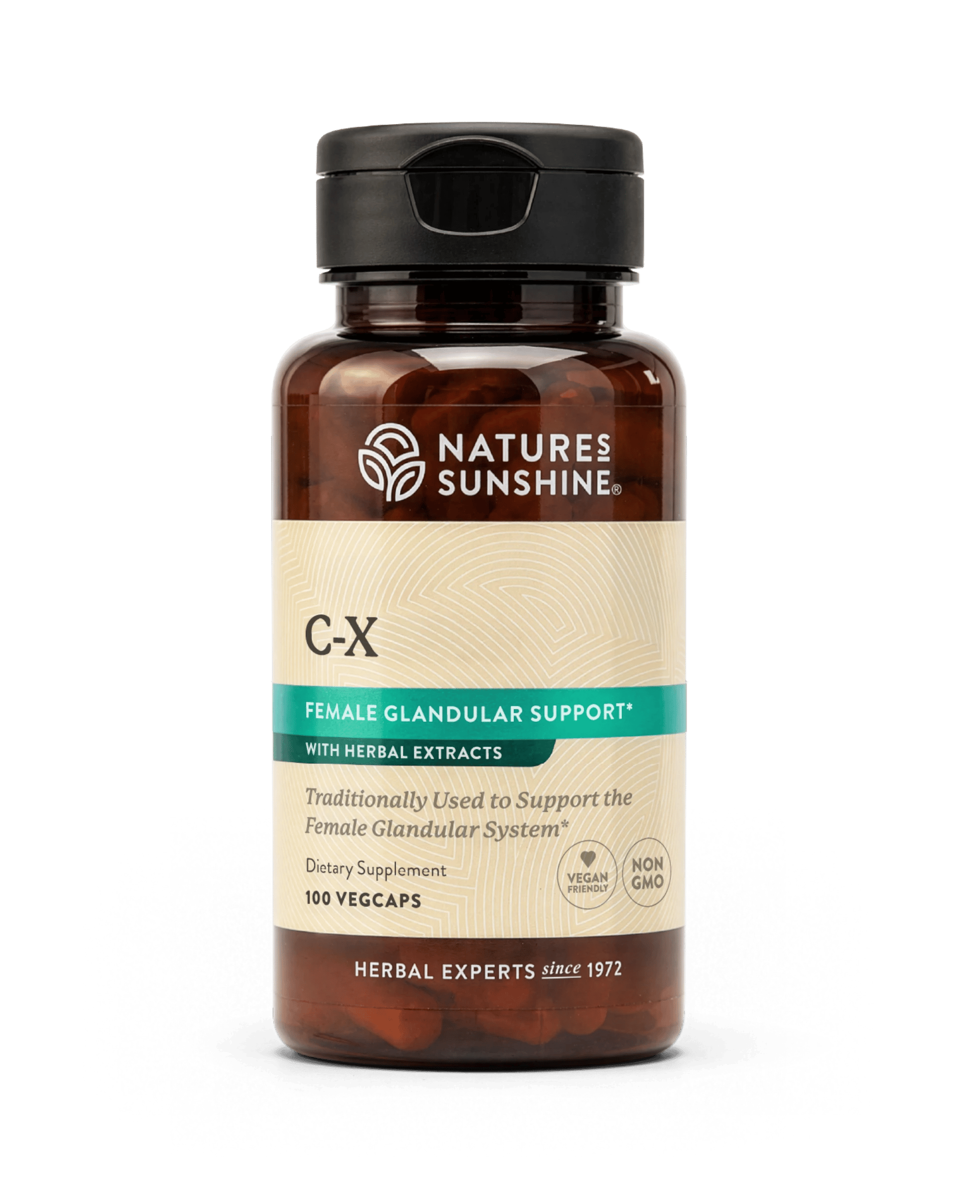 Nature's Sunshine C-X bottle, 100 Capsules