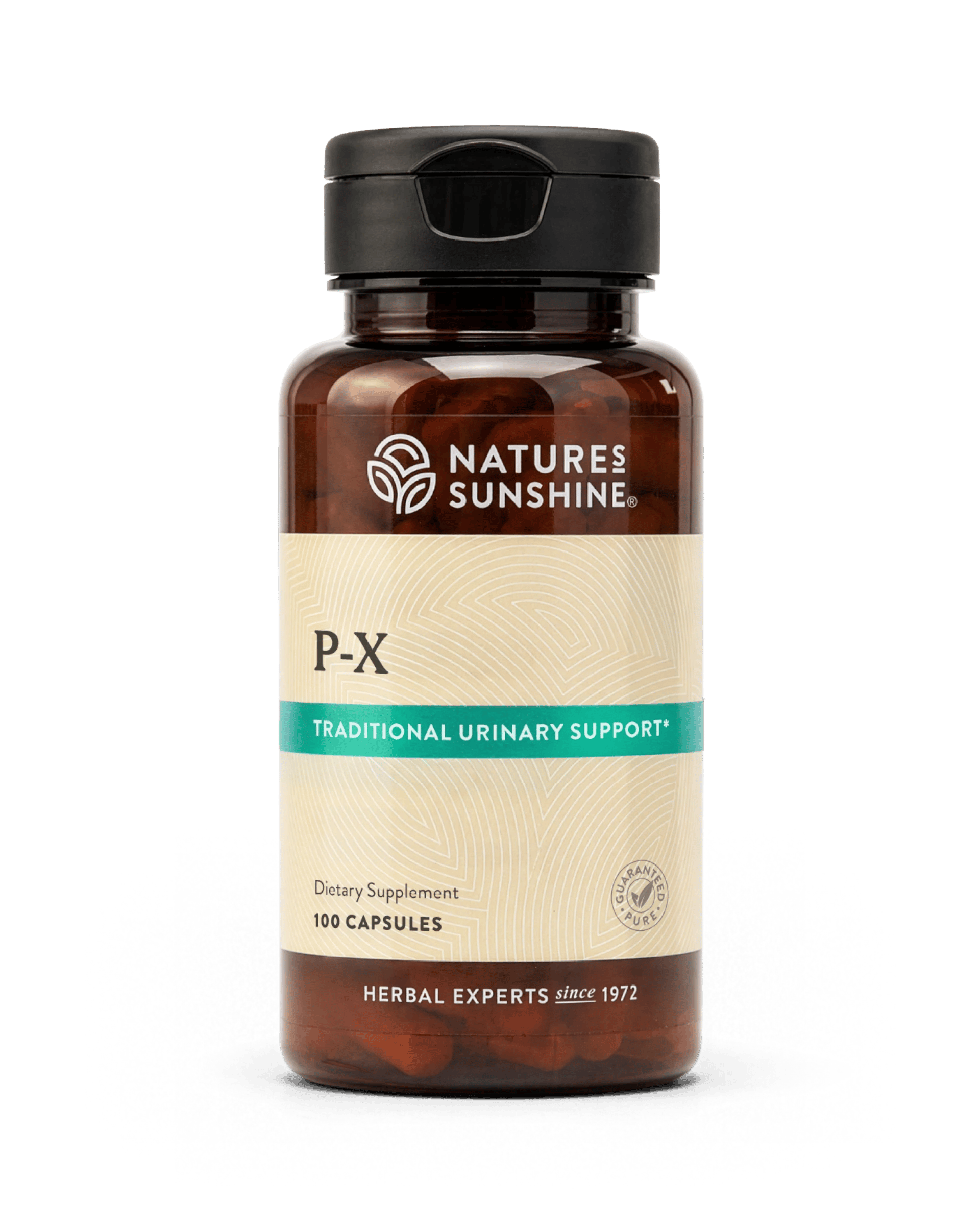 Nature's Sunshine P-X (Urinary and Kidney Support) bottle, 100 Capsules