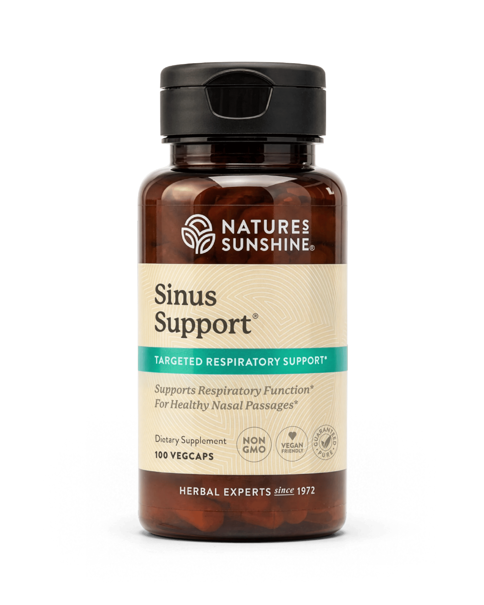 Nature's Sunshine Sinus Support bottle, 100 Capsules