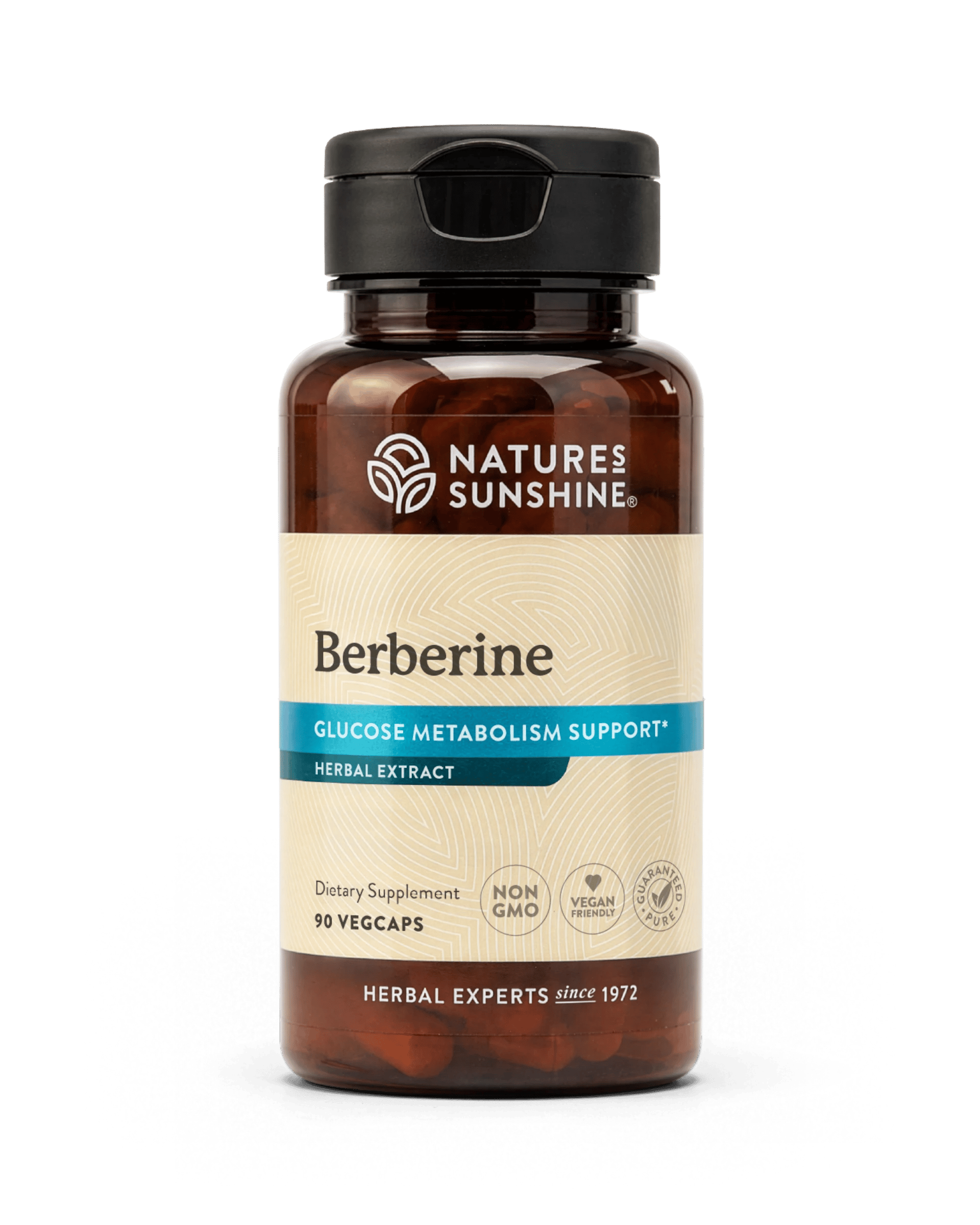 Nature's Sunshine Berberine bottle, 90 Vegicaps