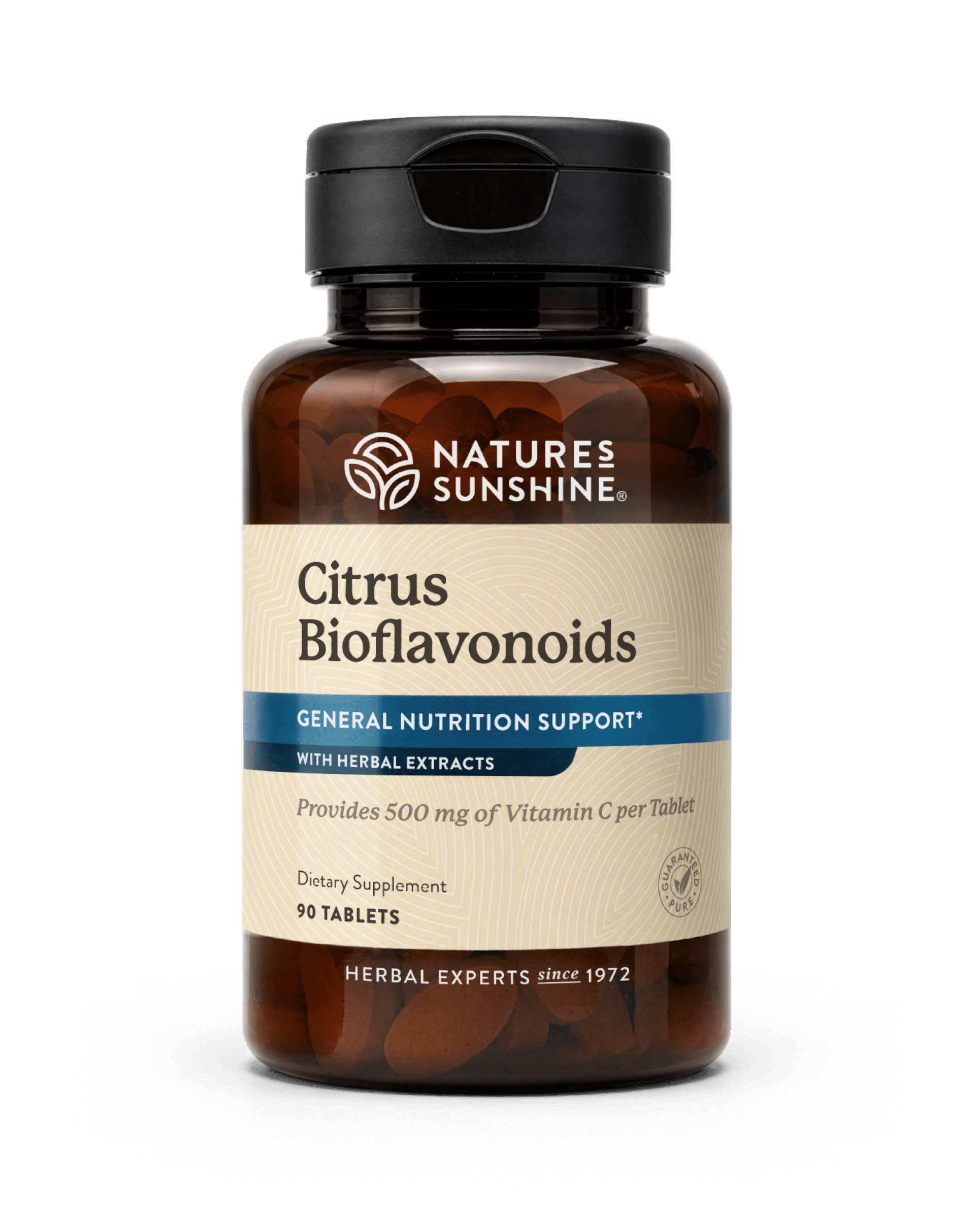 Nature's Sunshine Citrus Bioflavonoids bottle, 90 Tablets