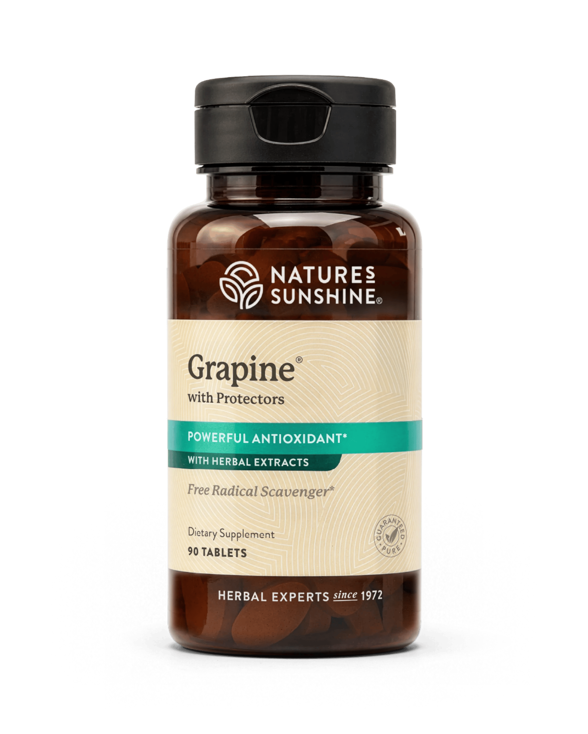 Nature's Sunshine Grapine with Protectors SynerPro bottle, 90 Tablets
