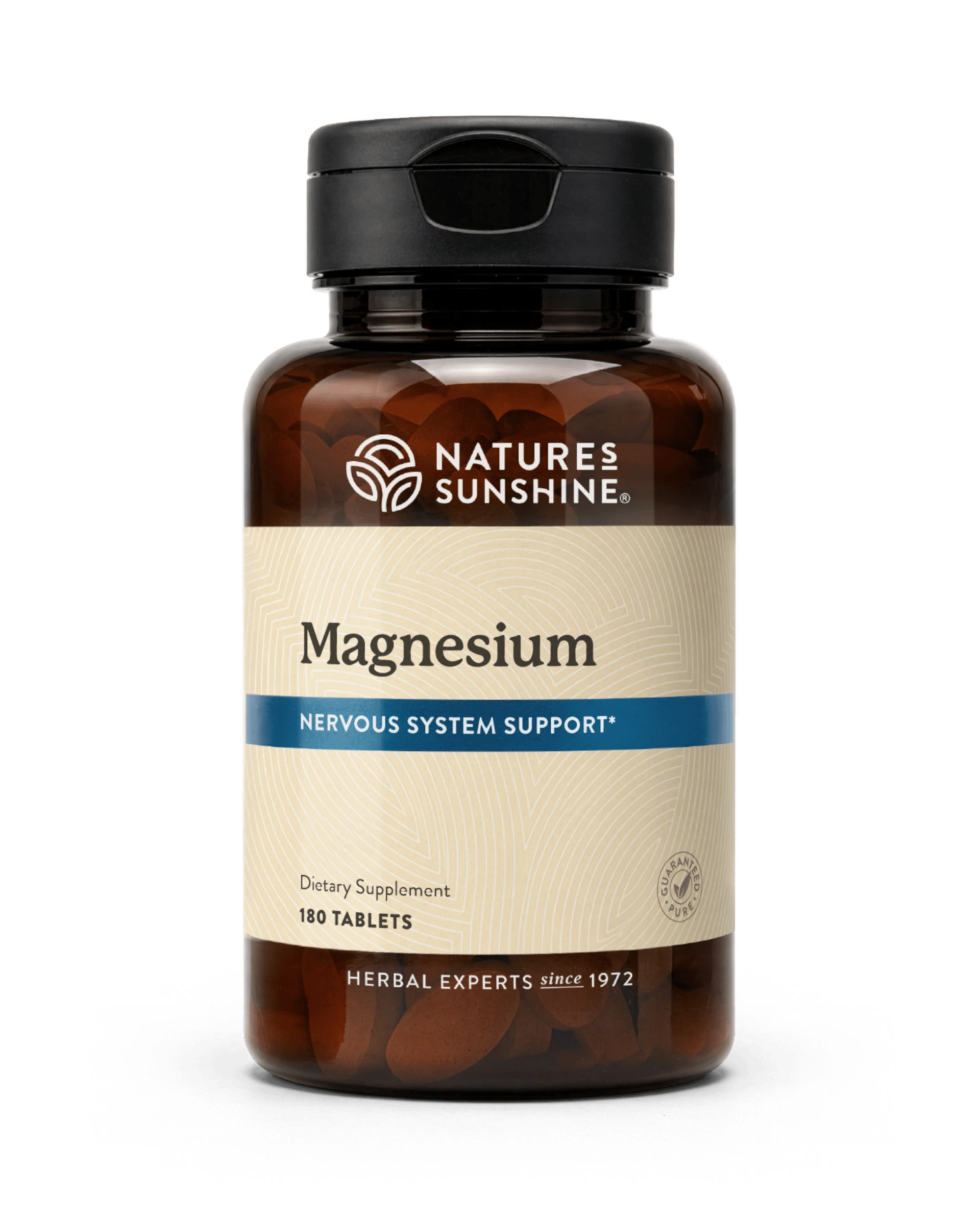 Nature's Sunshine Magnesium bottle, 180 Tablets