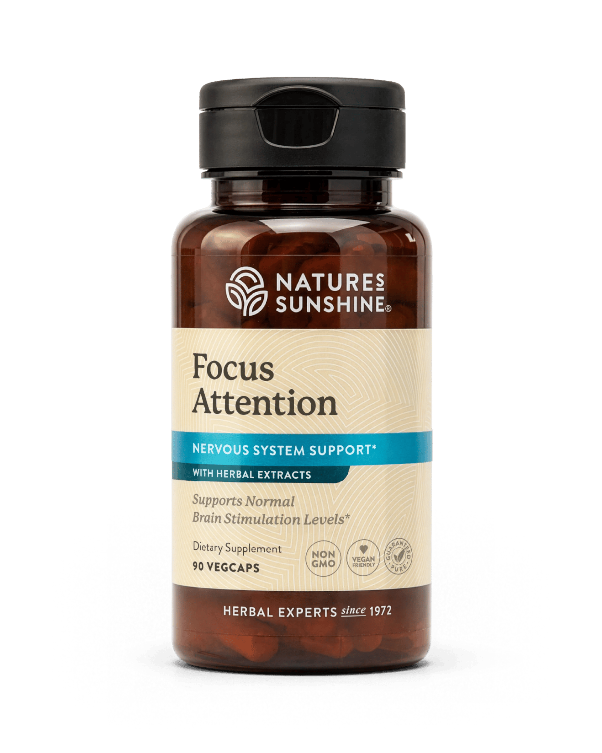 Nature's Sunshine Focus Attention bottle, 90 Capsules