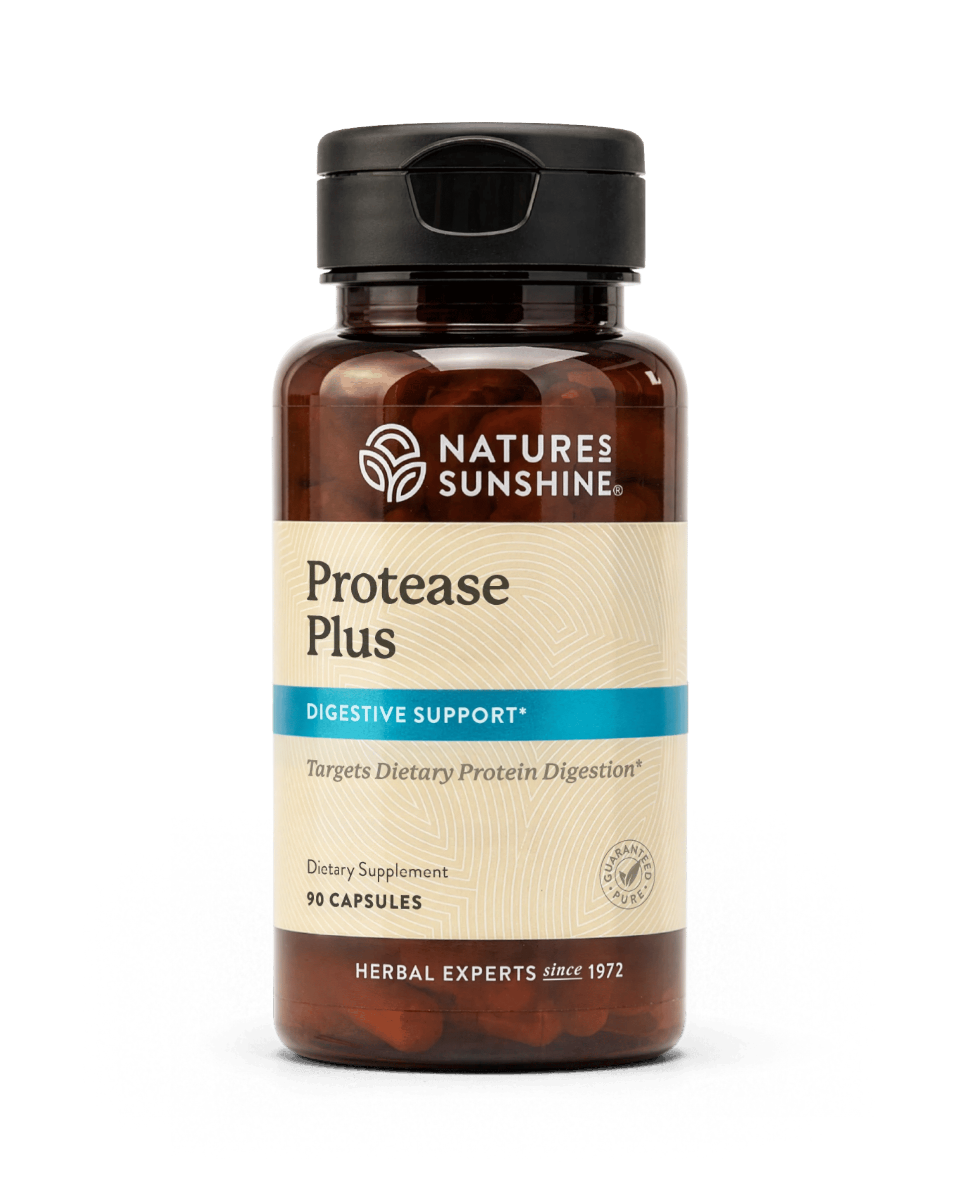Nature's Sunshine Protease Plus bottle, 90 Capsules