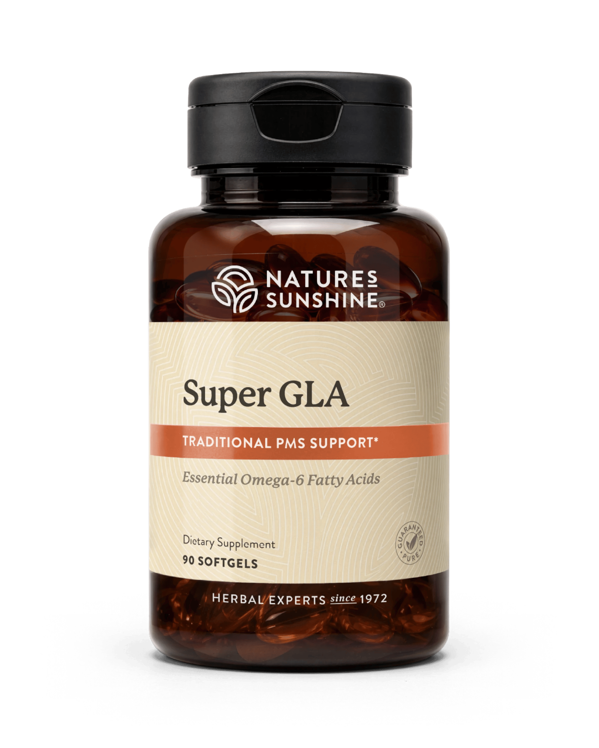 Nature's Sunshine Super GLA Oil Blend bottle, 90 Softgel Capsules