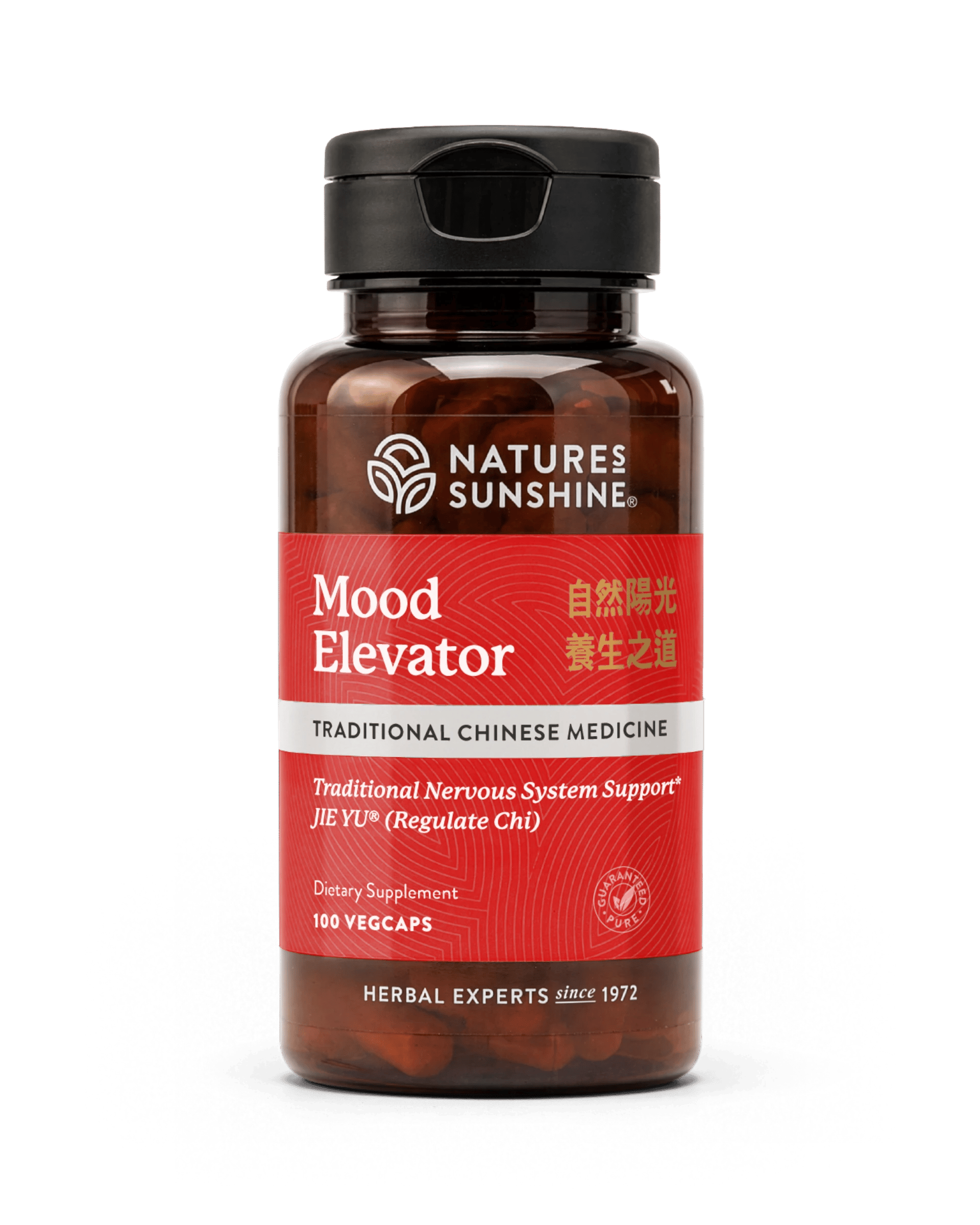 Nature's Sunshine Mood Elevator (Chinese) bottle, 100 Capsules