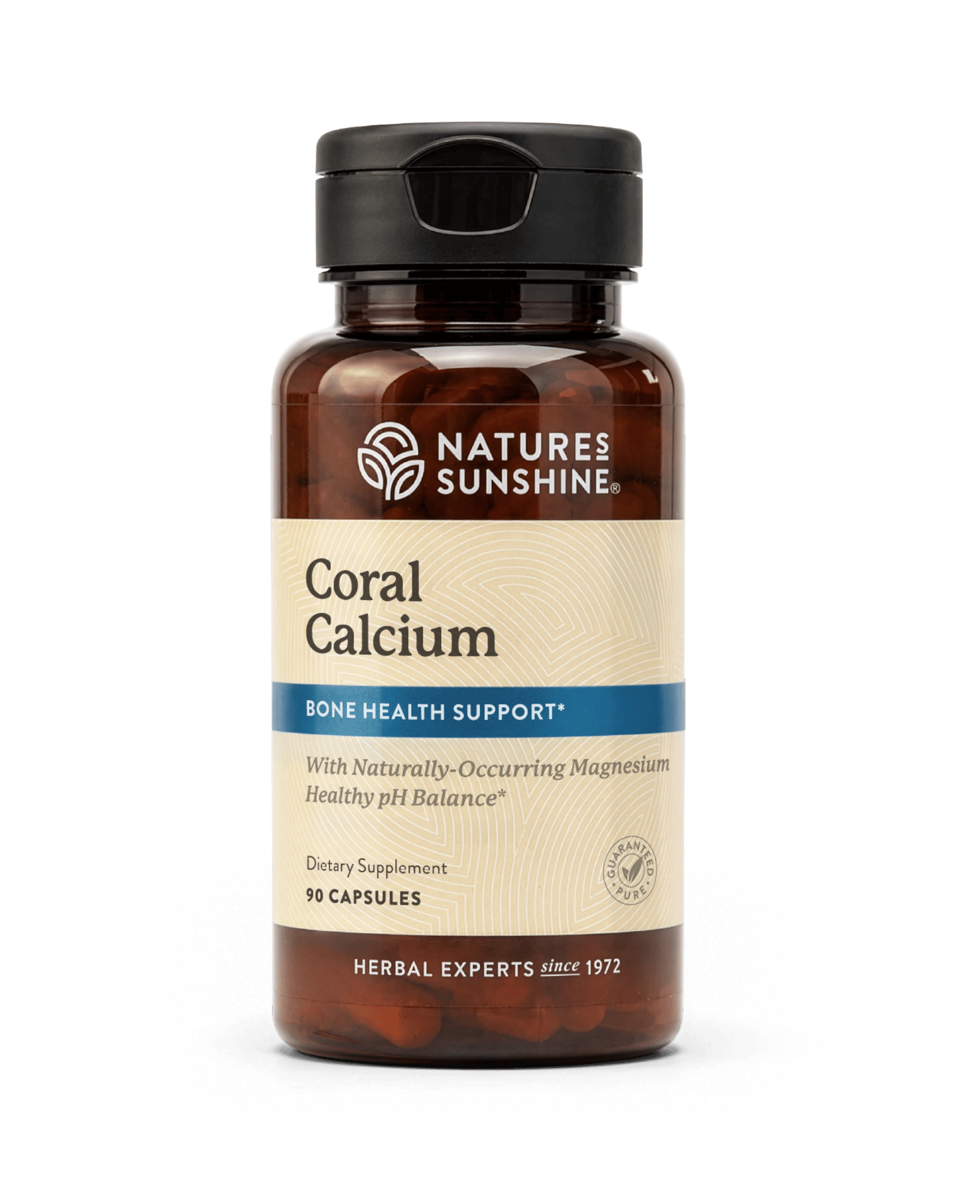 Nature's Sunshine Coral Calcium Capsule bottle,