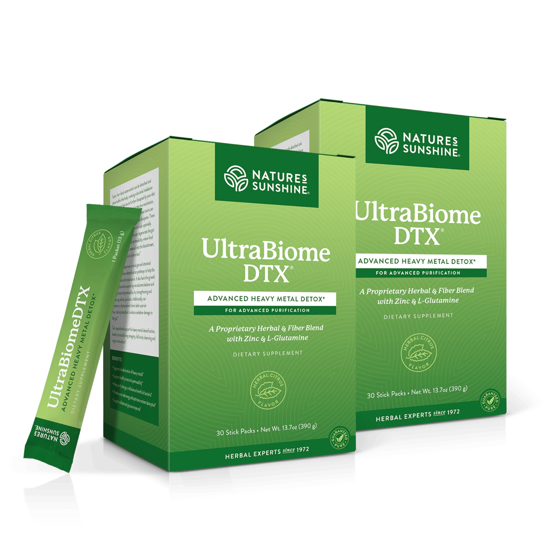 Nature's Sunshine UltraBiome DTX, 60 Stick Packs