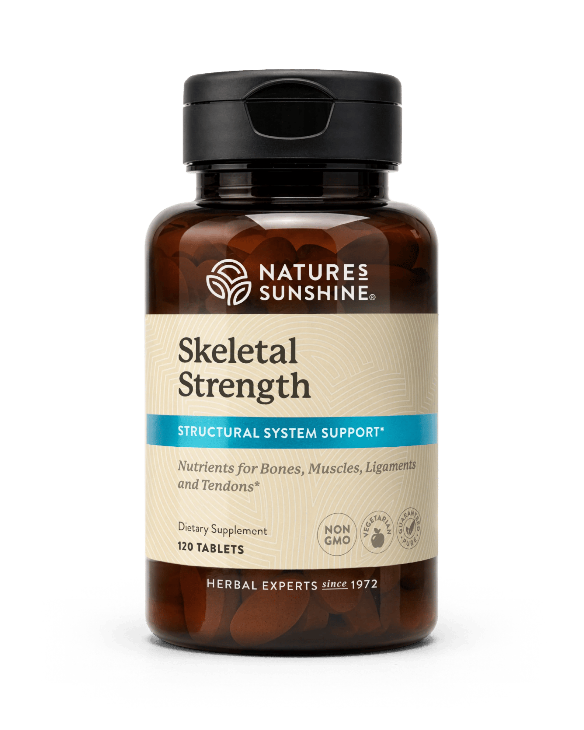 Nature's Sunshine Skeletal Strength bottle, 120 Tablets