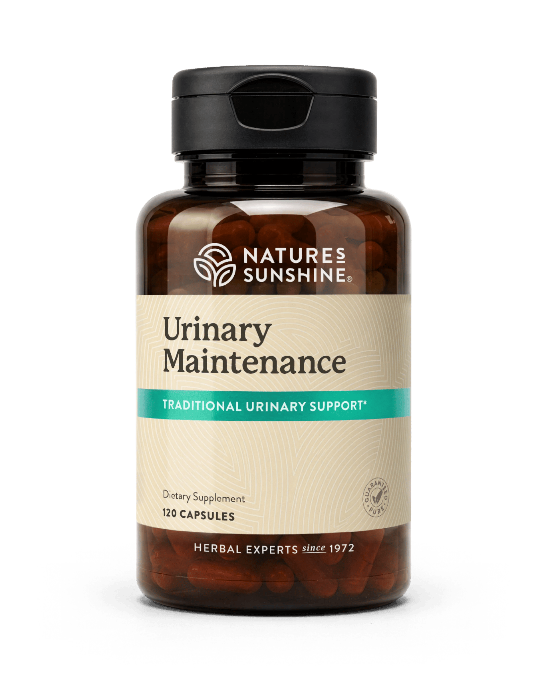 Nature's Sunshine Urinary Maintenance bottle, 120 Capsules