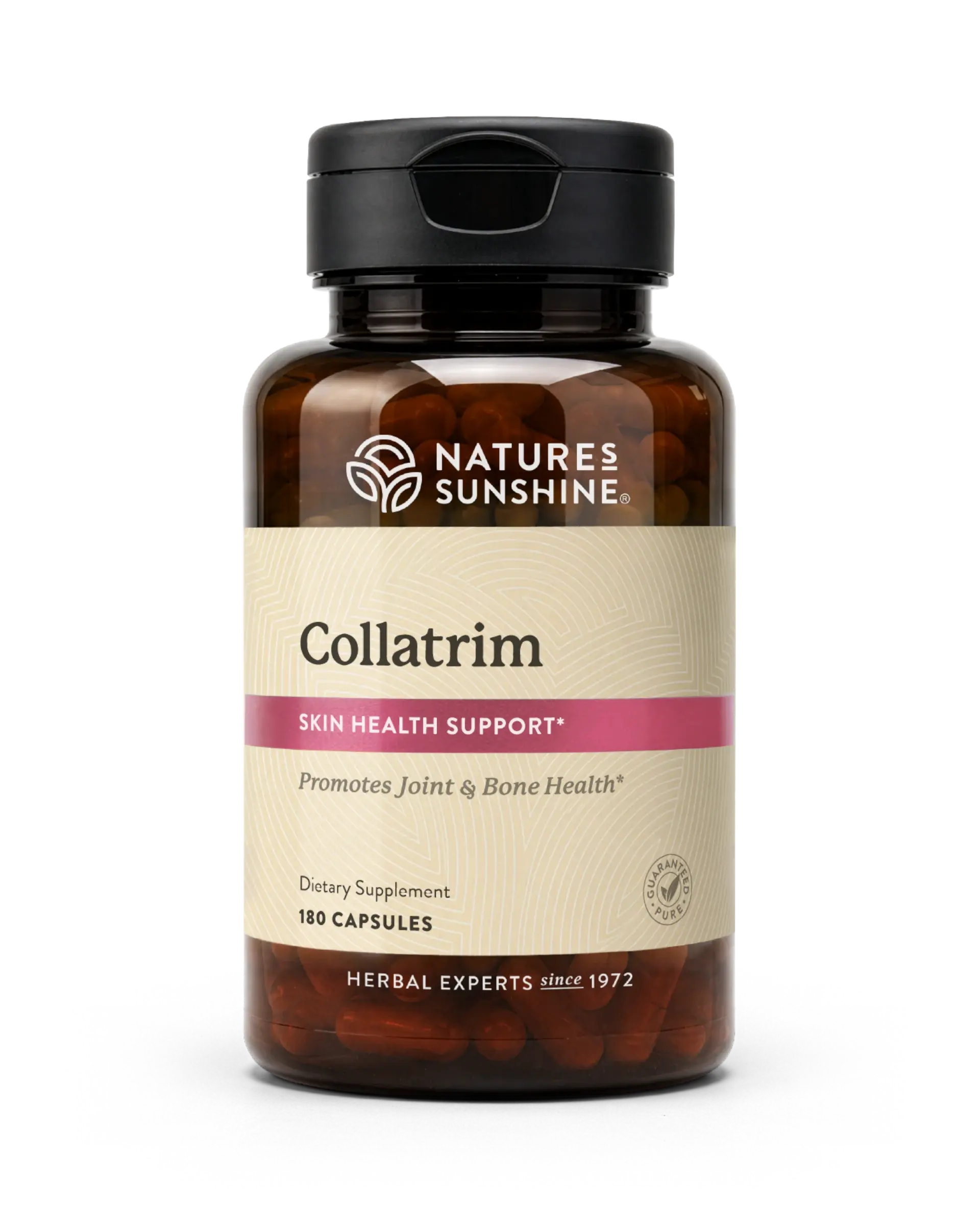 Nature's Sunshine Collatrim bottle, 180 Capsules