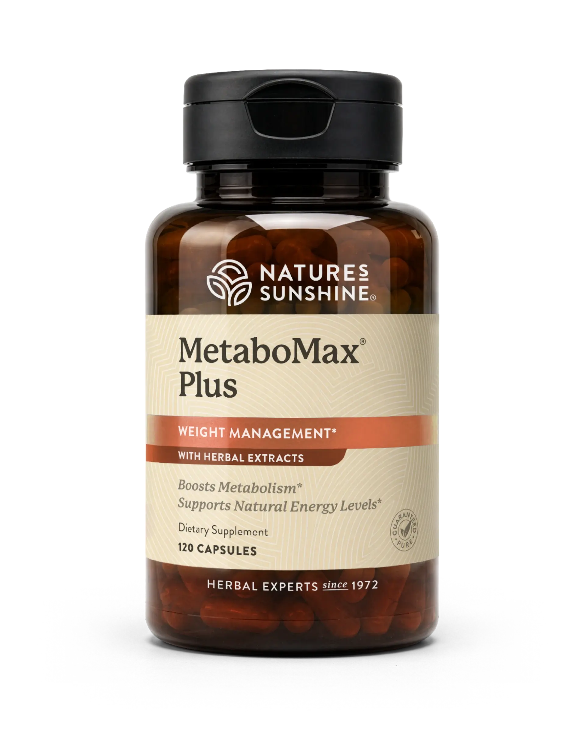 Nature's Sunshine MetaboMax Plus bottle, 120 Capsules