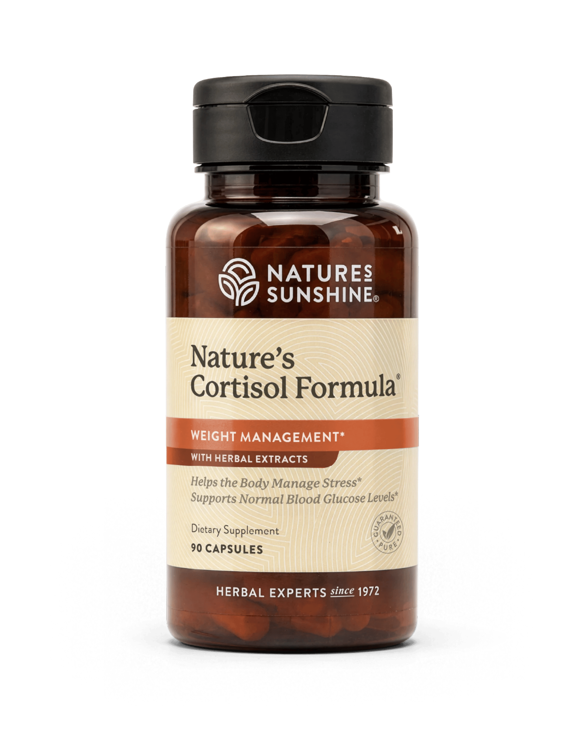 Nature's Sunshine Nature's Cortisol Formula bottle, 90 Capsules