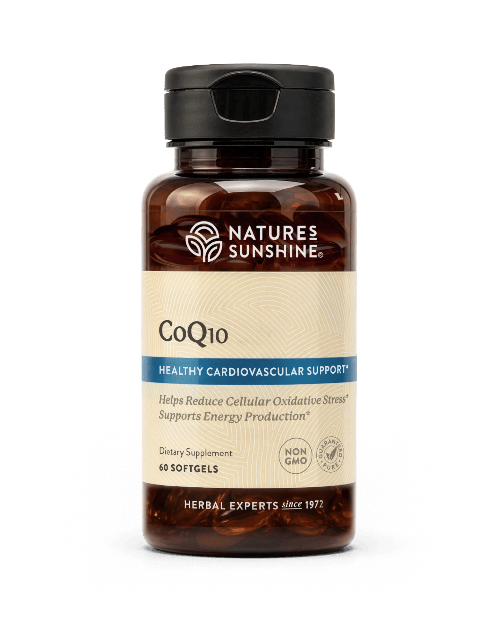 Nature's Sunshine CoQ10 (100 mg) bottle, 60 Softgel Capsules