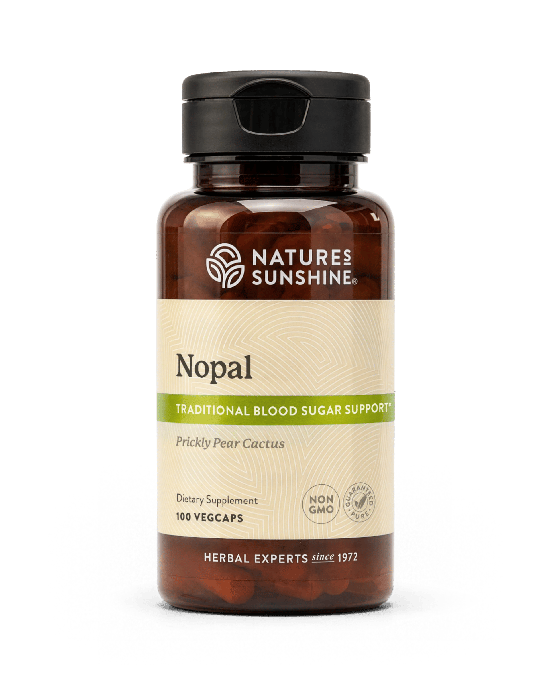 Nature's Sunshine Nopal bottle, 100 Capsules