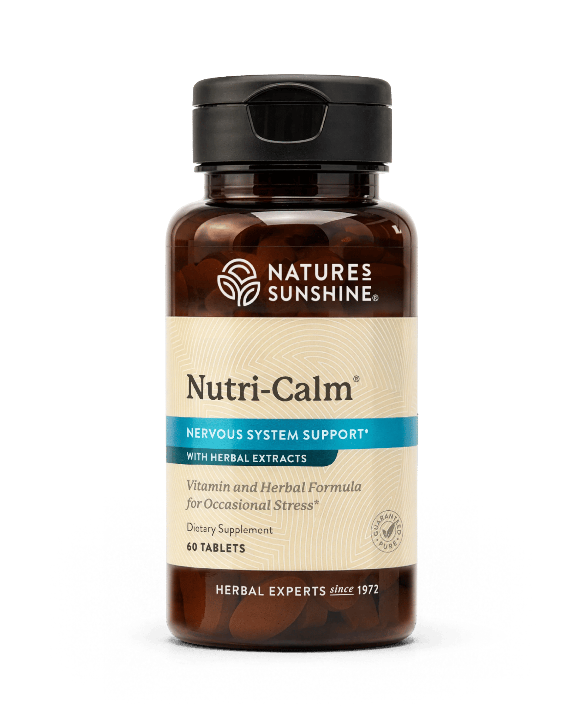 Nature's Sunshine Nutri-Calm bottle, 60 Tablets