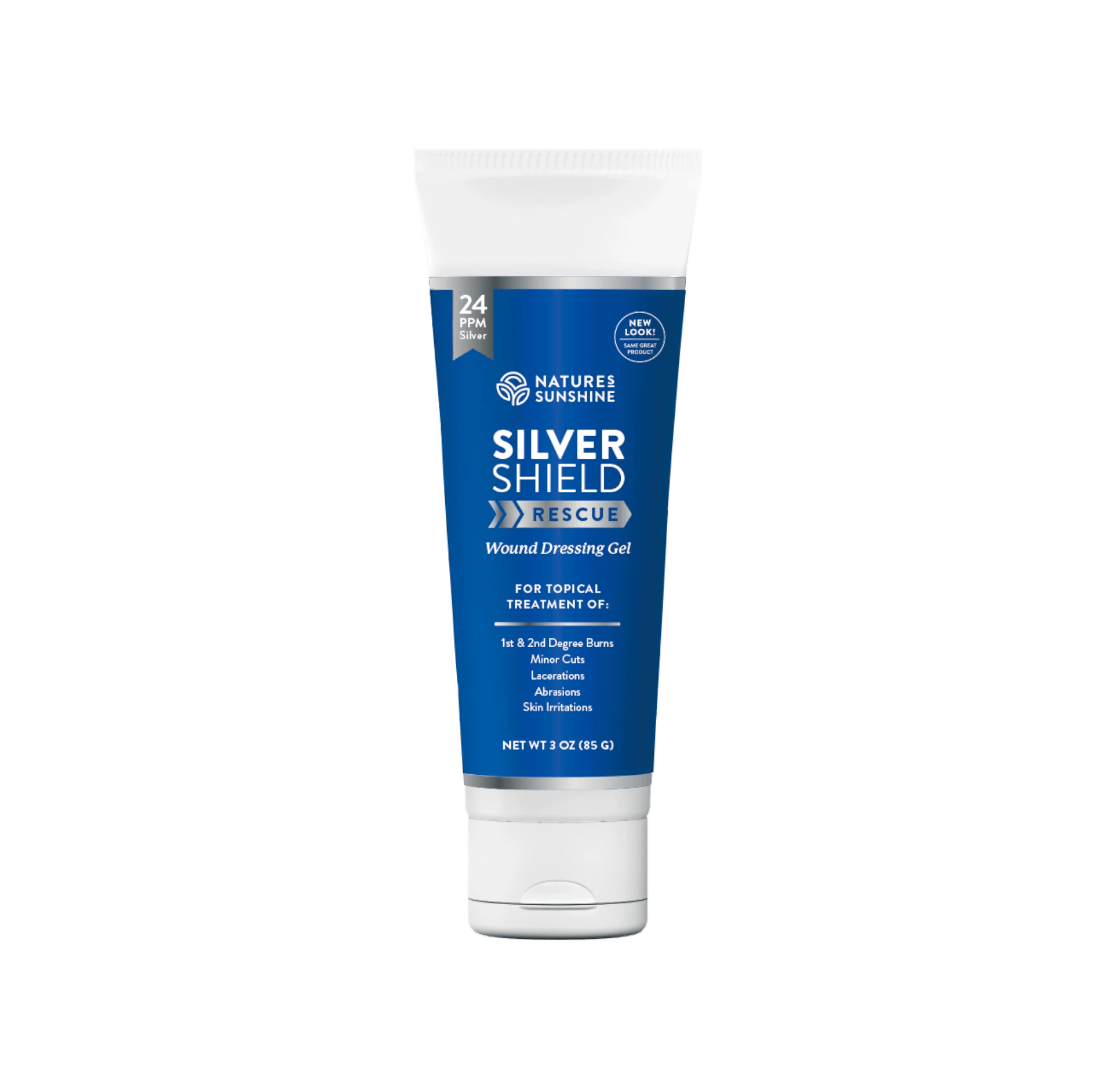 Silver Shield Rescue Gel (3 oz. tube) (24 ppm)