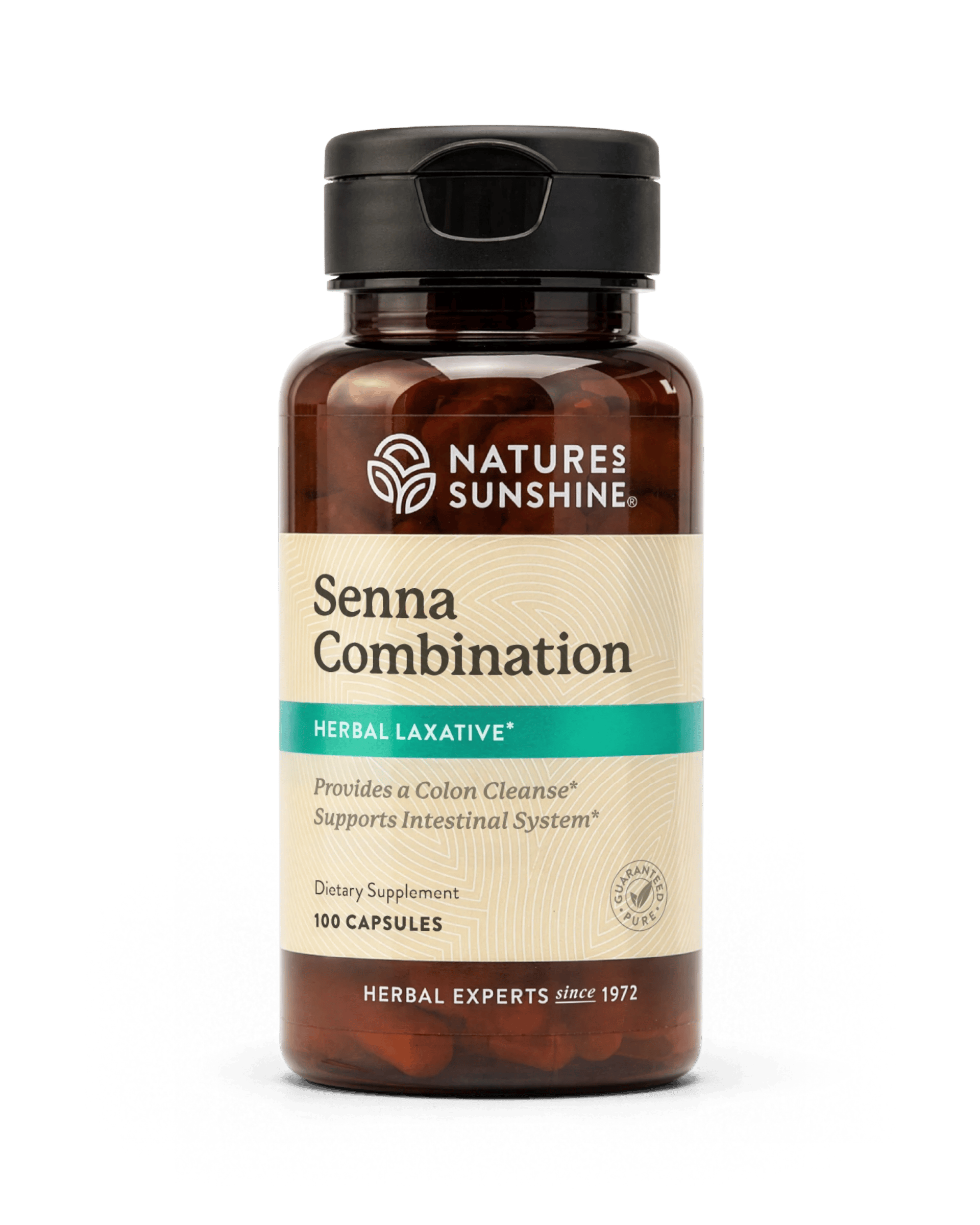 Nature's Sunshine Senna Combination bottle, 100 Capsules