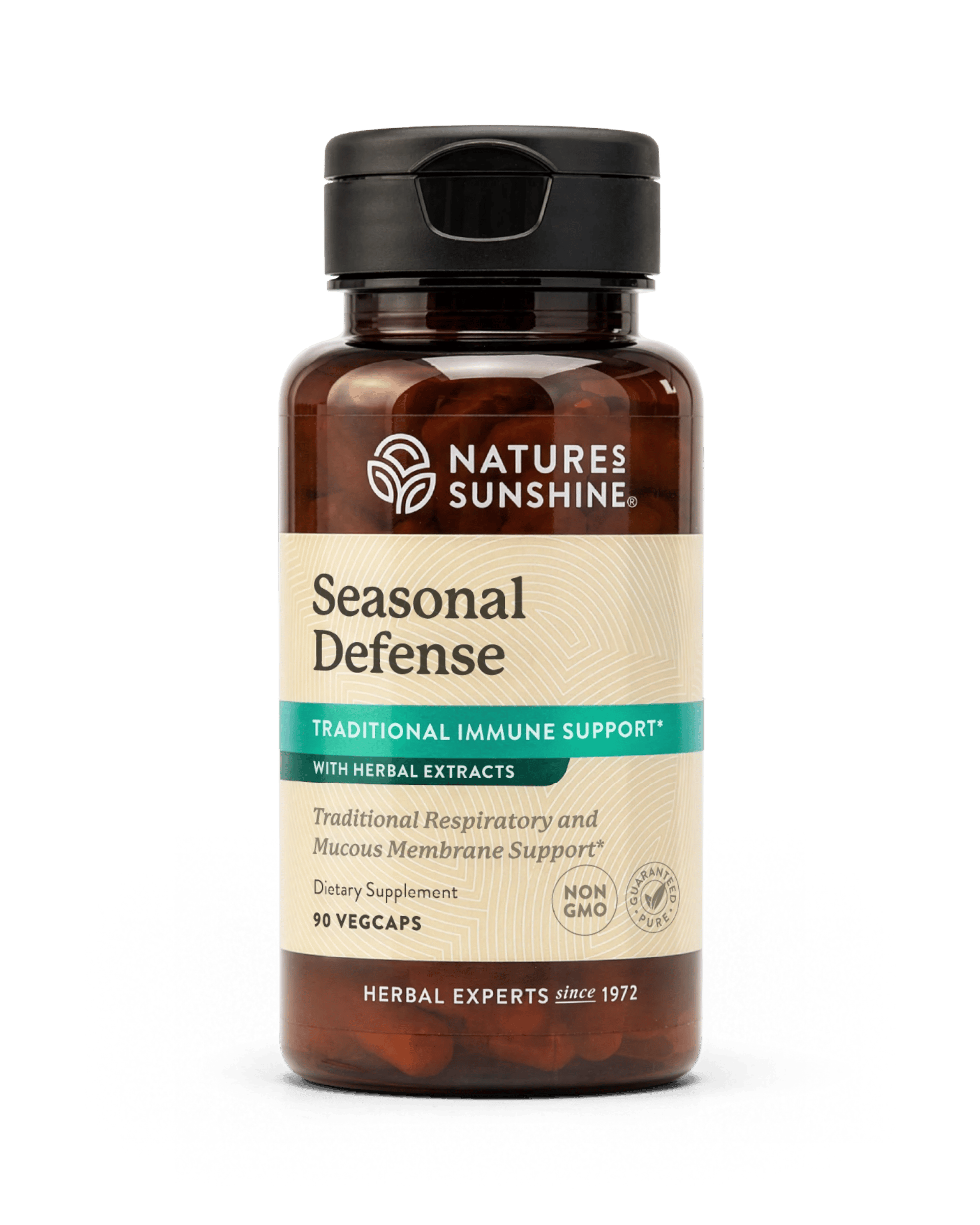 Nature's Sunshine Seasonal Defense bottle, 90 Capsules