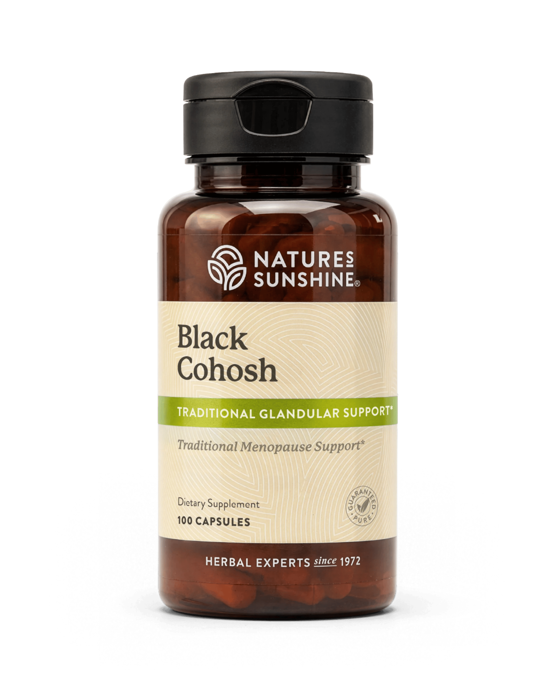 Nature's Sunshine Black Cohosh bottle,