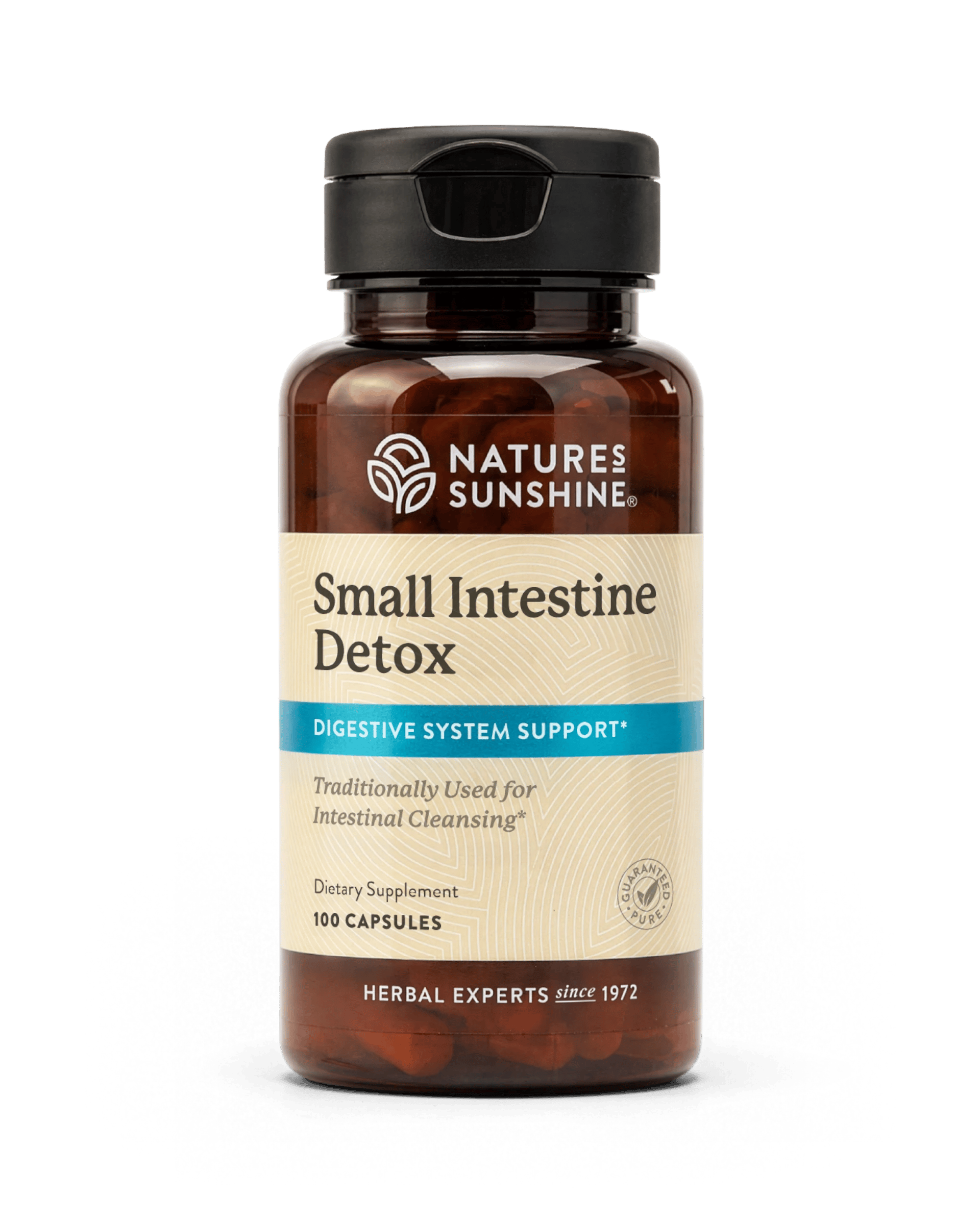 Nature's Sunshine Small Intestine Detox bottle, 100 Capsules
