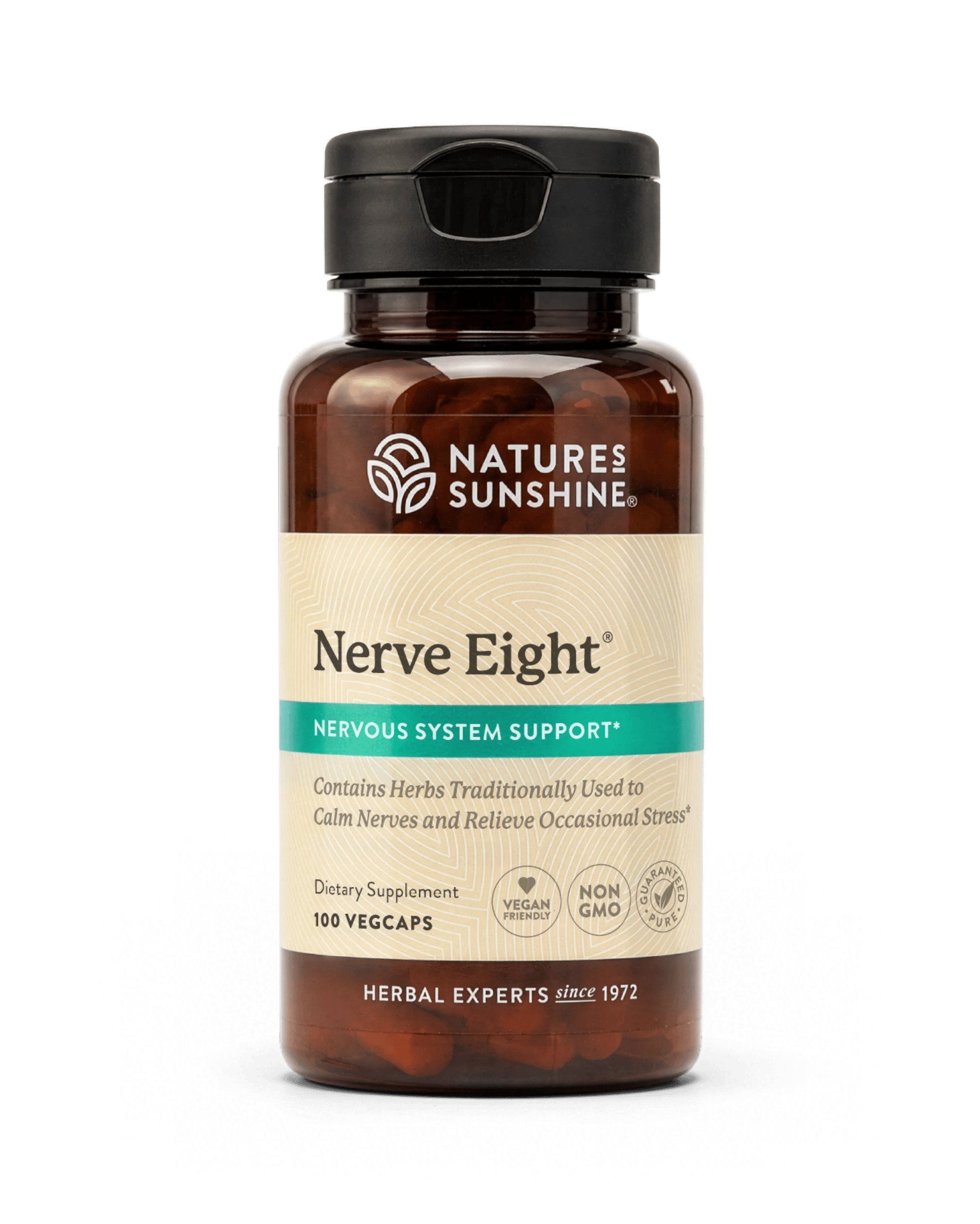 Nature's Sunshine Nerve Eight bottle, 100 Capsules