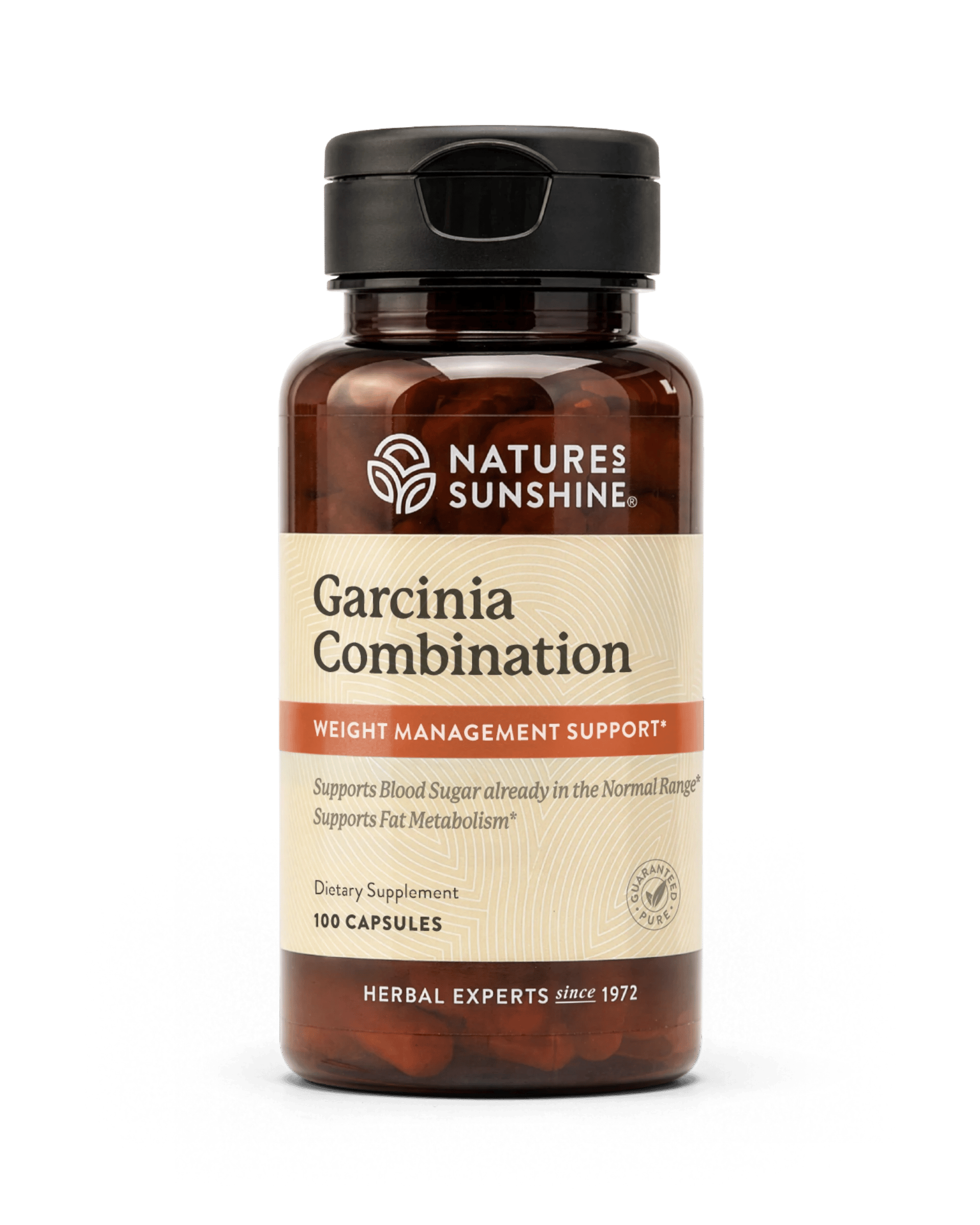 Nature's Sunshine Garcinia Combination bottle, 100 Capsules