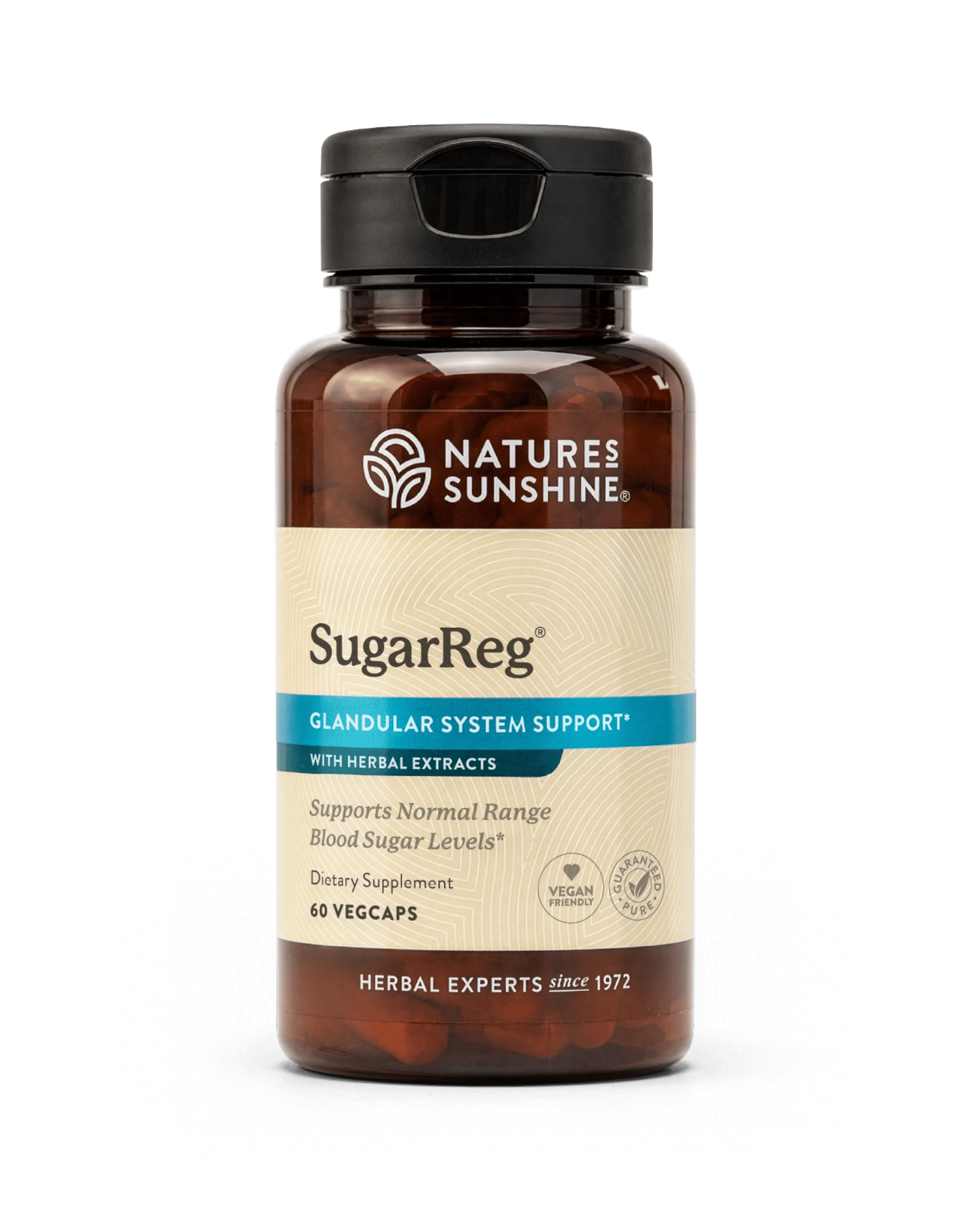 Nature's Sunshine SugarReg bottle, 60 Capsules