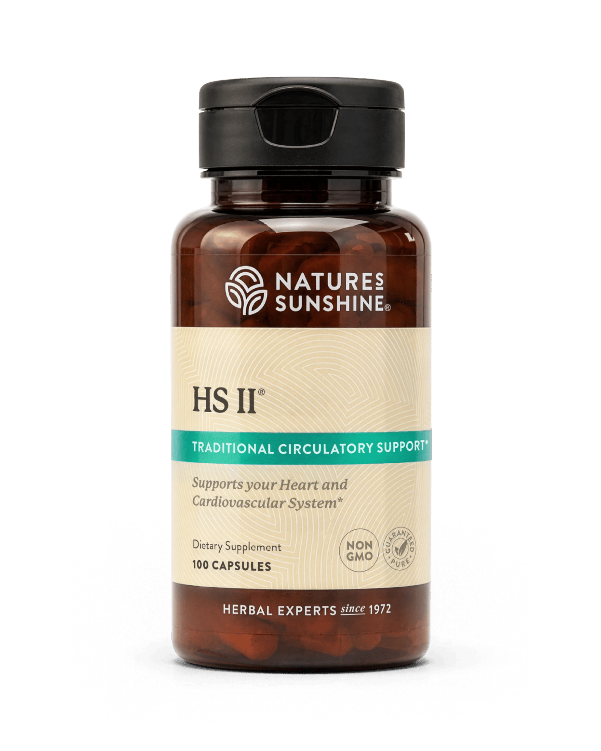 Nature's Sunshine HS II bottle, 100 Capsules