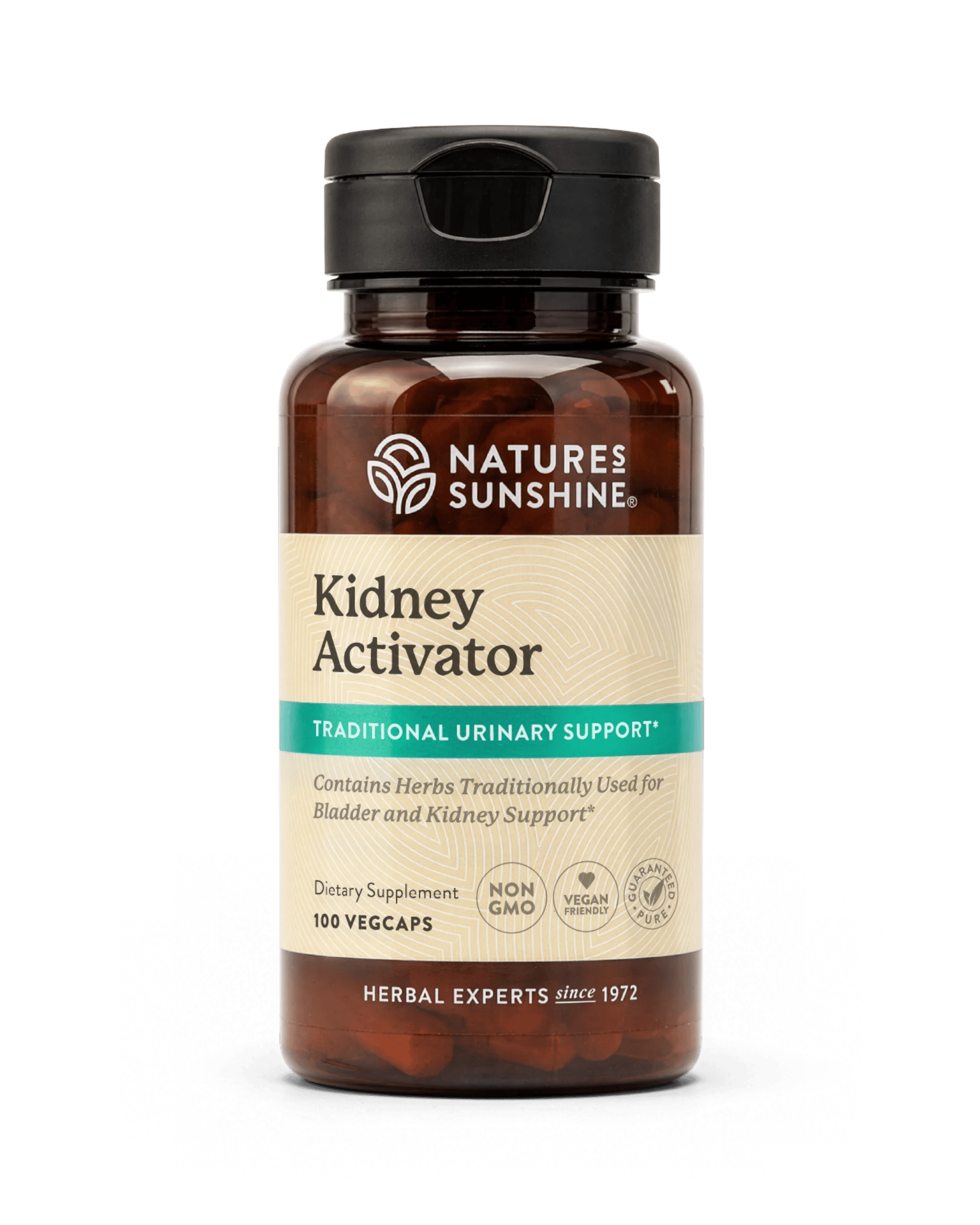 Nature's Sunshine Kidney Activator bottle, 100 Capsules