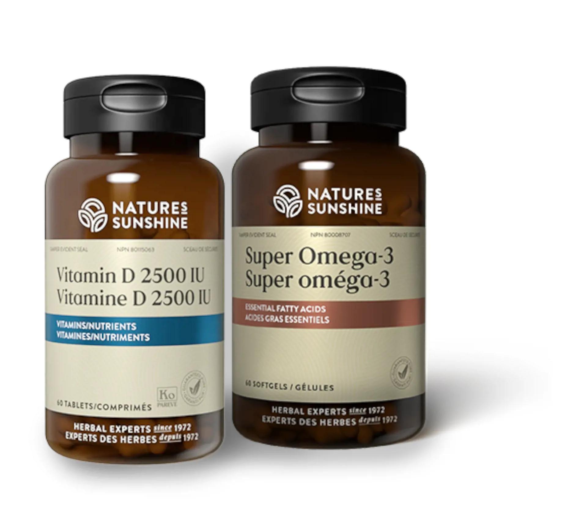 Omega 3 + D3 Bundle