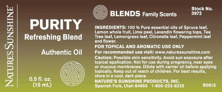 PURITY Refreshing Blend Essential Oil