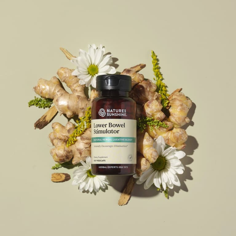 Lower Bowel Stimulator Dietary Supplement